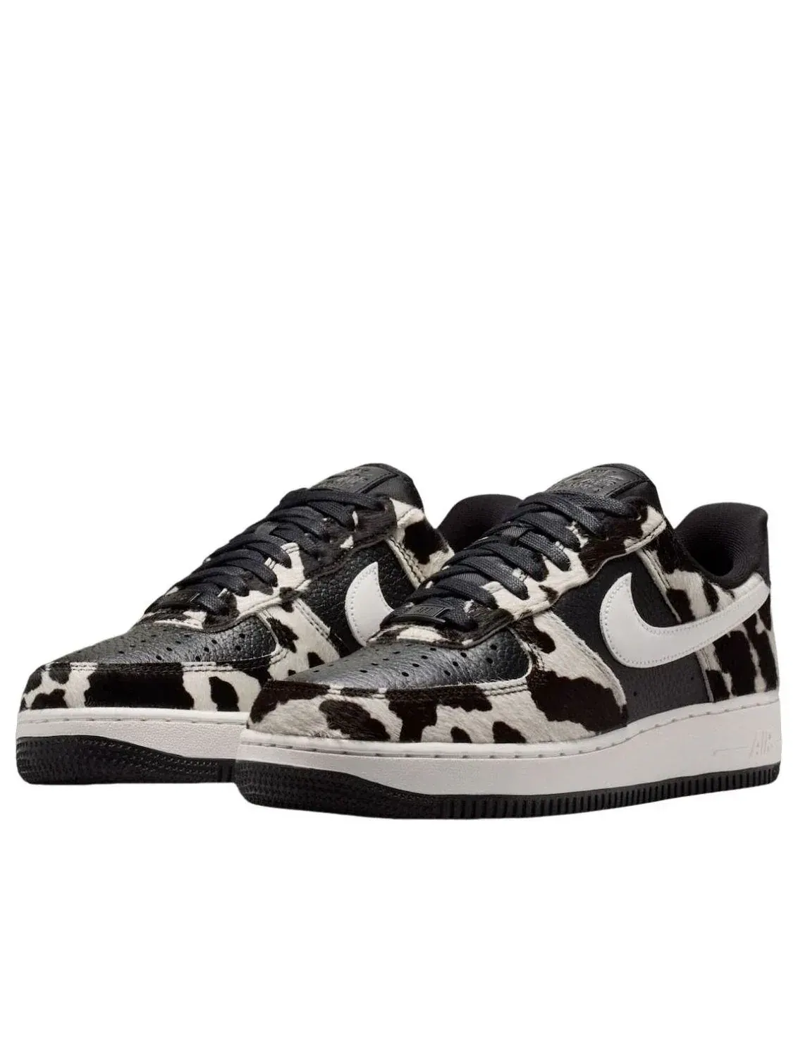 Кроссовки Nike Air Force 1 Low 'Cow Print' IO0442-001 — изображение 2 из 5, черный