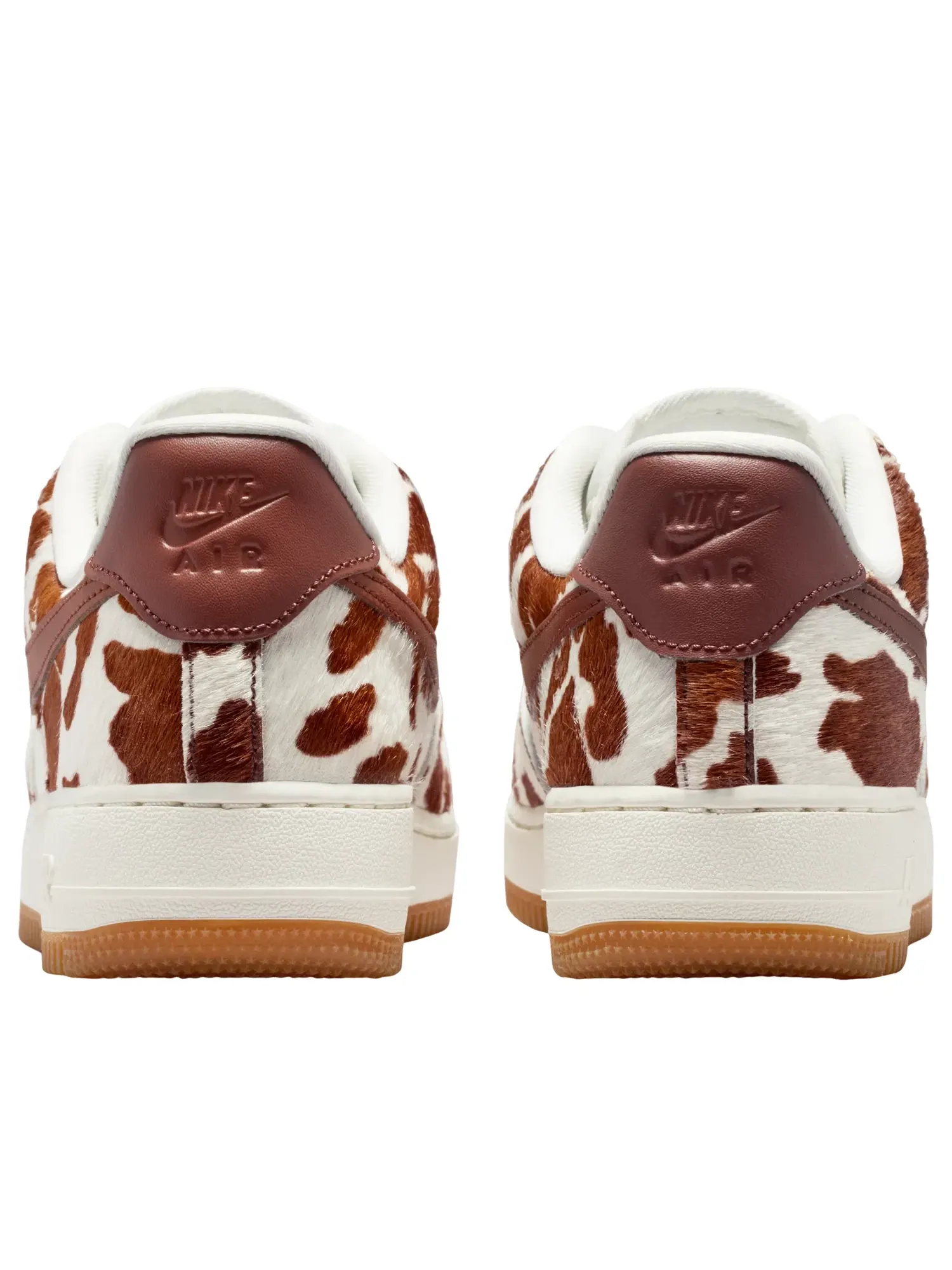 Кроссовки Nike Air Force 1 Low 'Cow Print Field Brown' IO0442-200 — изображение 3 из 6, белый