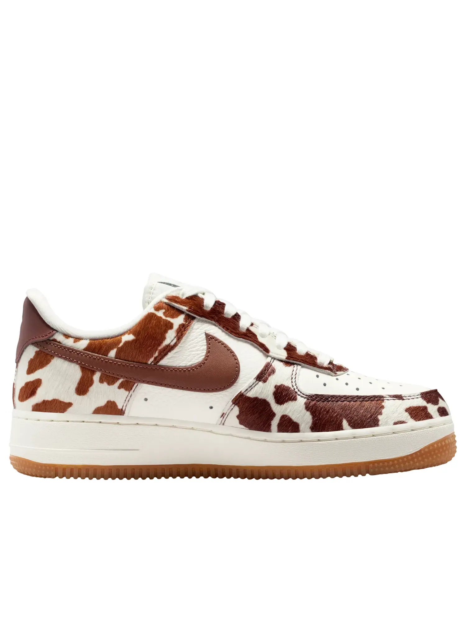 Кроссовки Nike Air Force 1 Low 'Cow Print Field Brown' IO0442-200 — изображение 6 из 6, белый