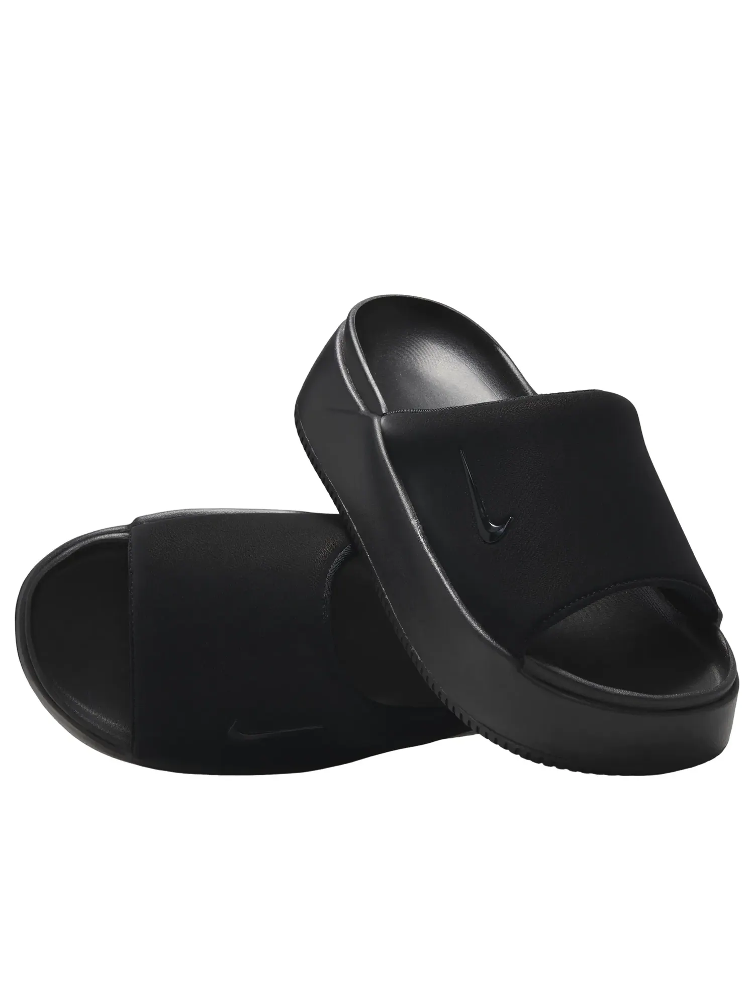 Шлепанцы Nike Calm Elevation Slides 'Black' IO0495-001 — изображение 5 из 6, черный