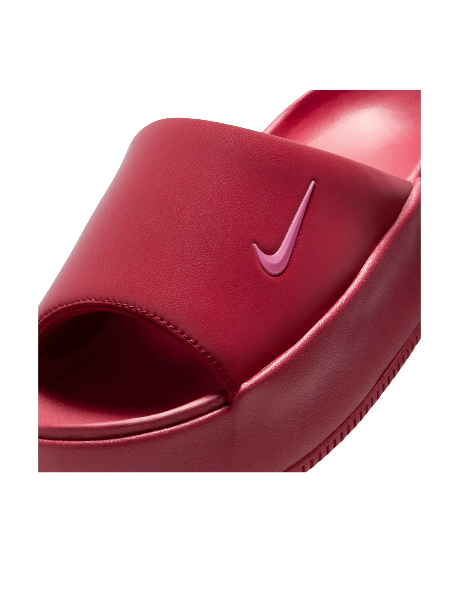Шлепанцы Nike Calm Elevation 'Team Crimson' IO0495-602 — изображение 5 из 6, красный