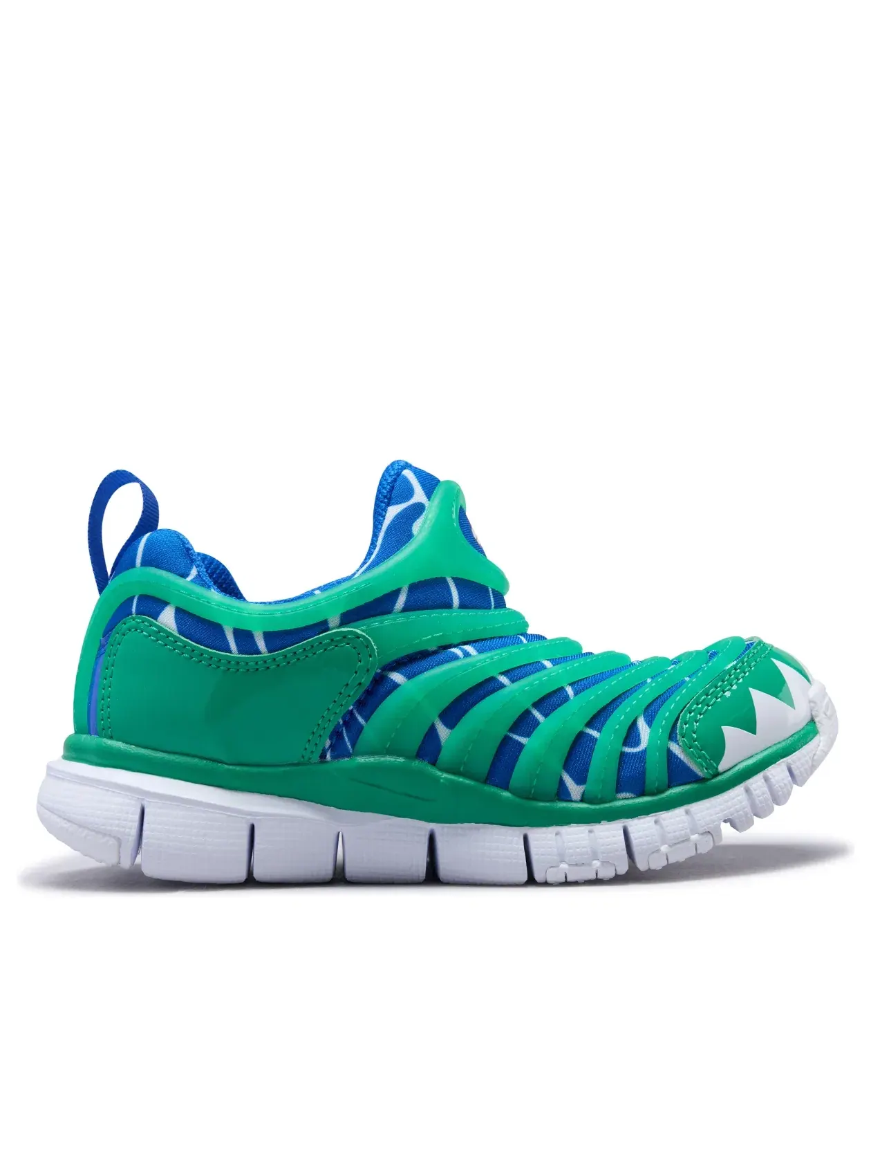 Детские кроссовки для мальчиков с низким верхом Nike Dynamo Free — изображение 2 из 7, зеленый