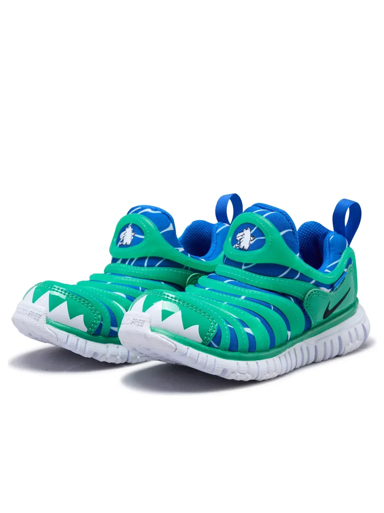 Детские кроссовки для мальчиков с низким верхом Nike Dynamo Free — изображение 5 из 7, зеленый