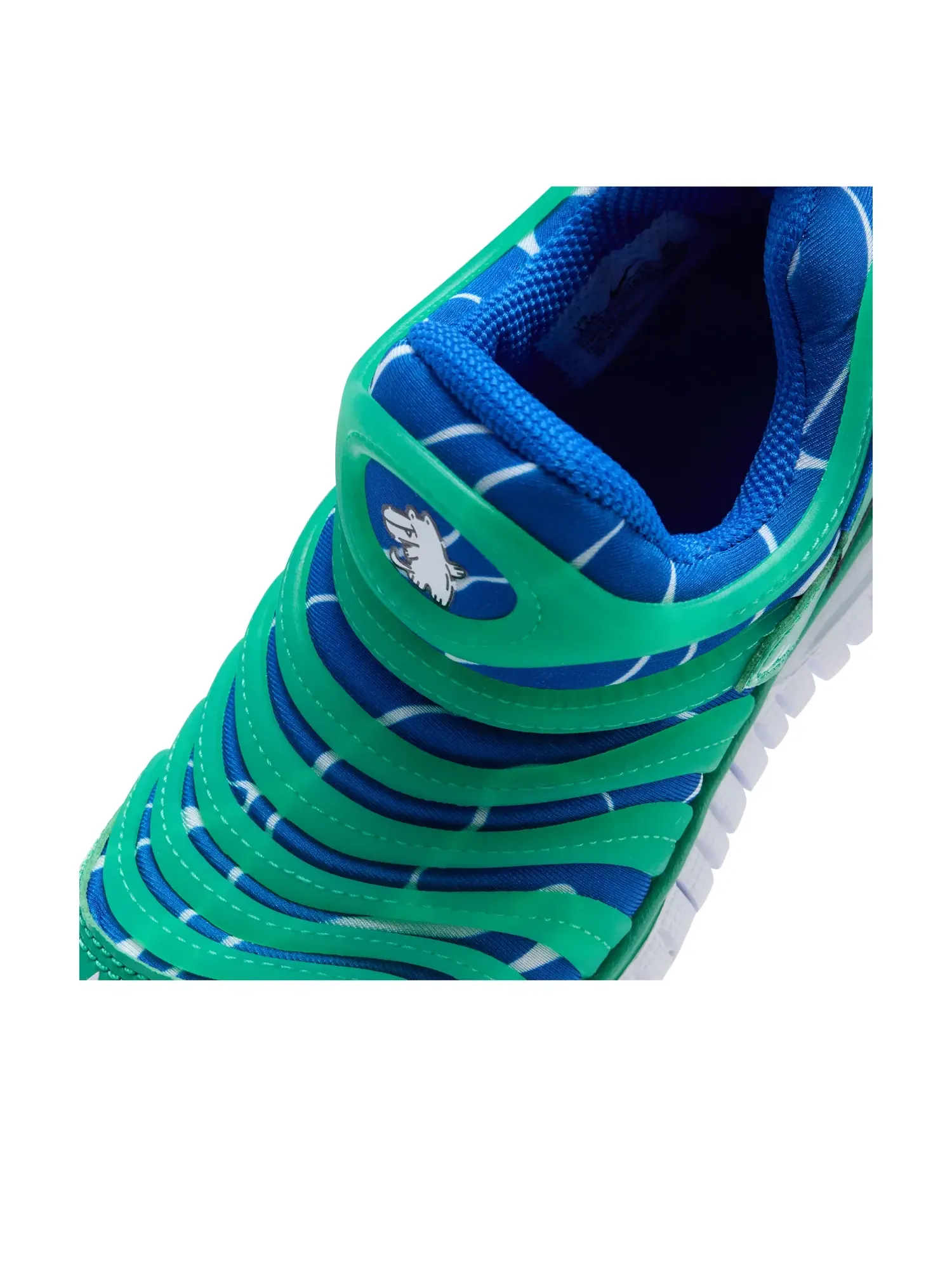 Детские кроссовки для мальчиков с низким верхом Nike Dynamo Free — изображение 6 из 7, зеленый