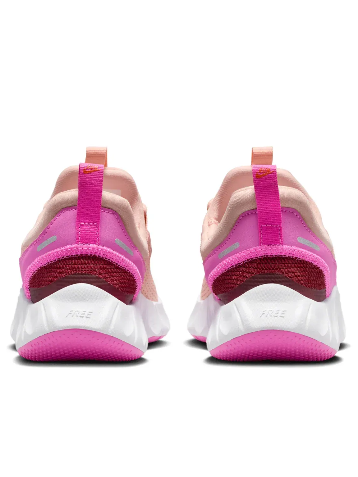 Кроссовки Nike Free Ride 'Arctic Orange Playful Pink' IO1642-800 — изображение 3 из 6, розовый