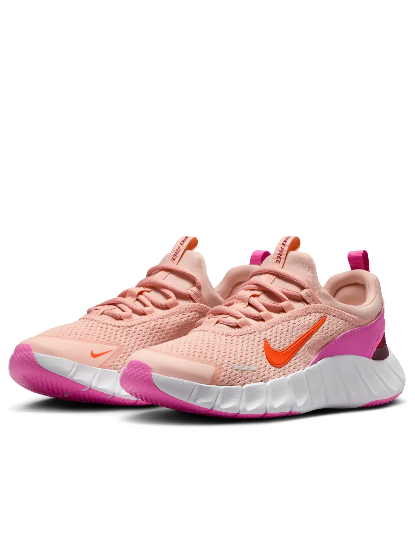 Кроссовки Nike Free Ride 'Arctic Orange Playful Pink' IO1642-800 — изображение 4 из 6, розовый