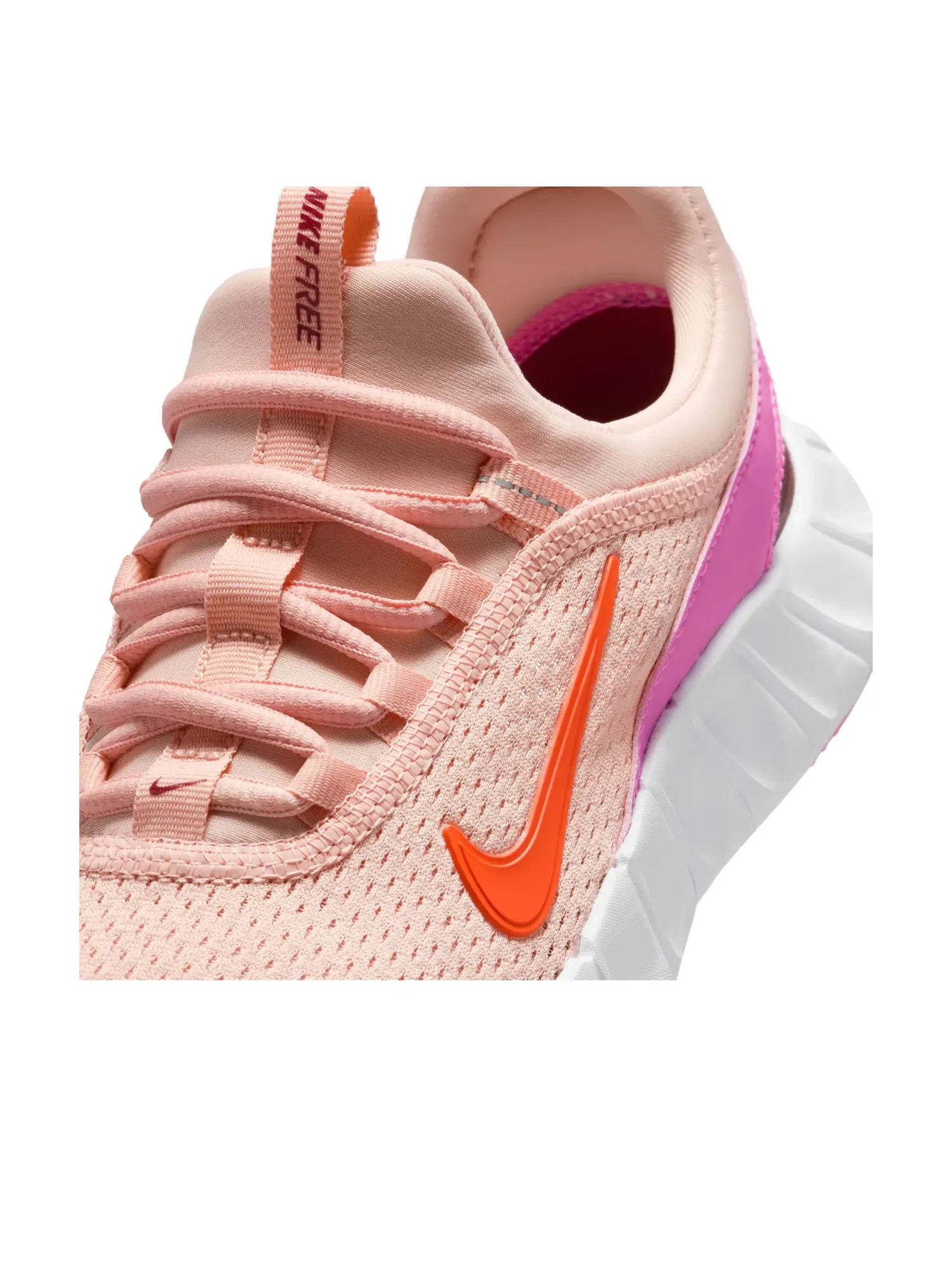 Кроссовки Nike Free Ride 'Arctic Orange Playful Pink' IO1642-800 — изображение 5 из 6, розовый