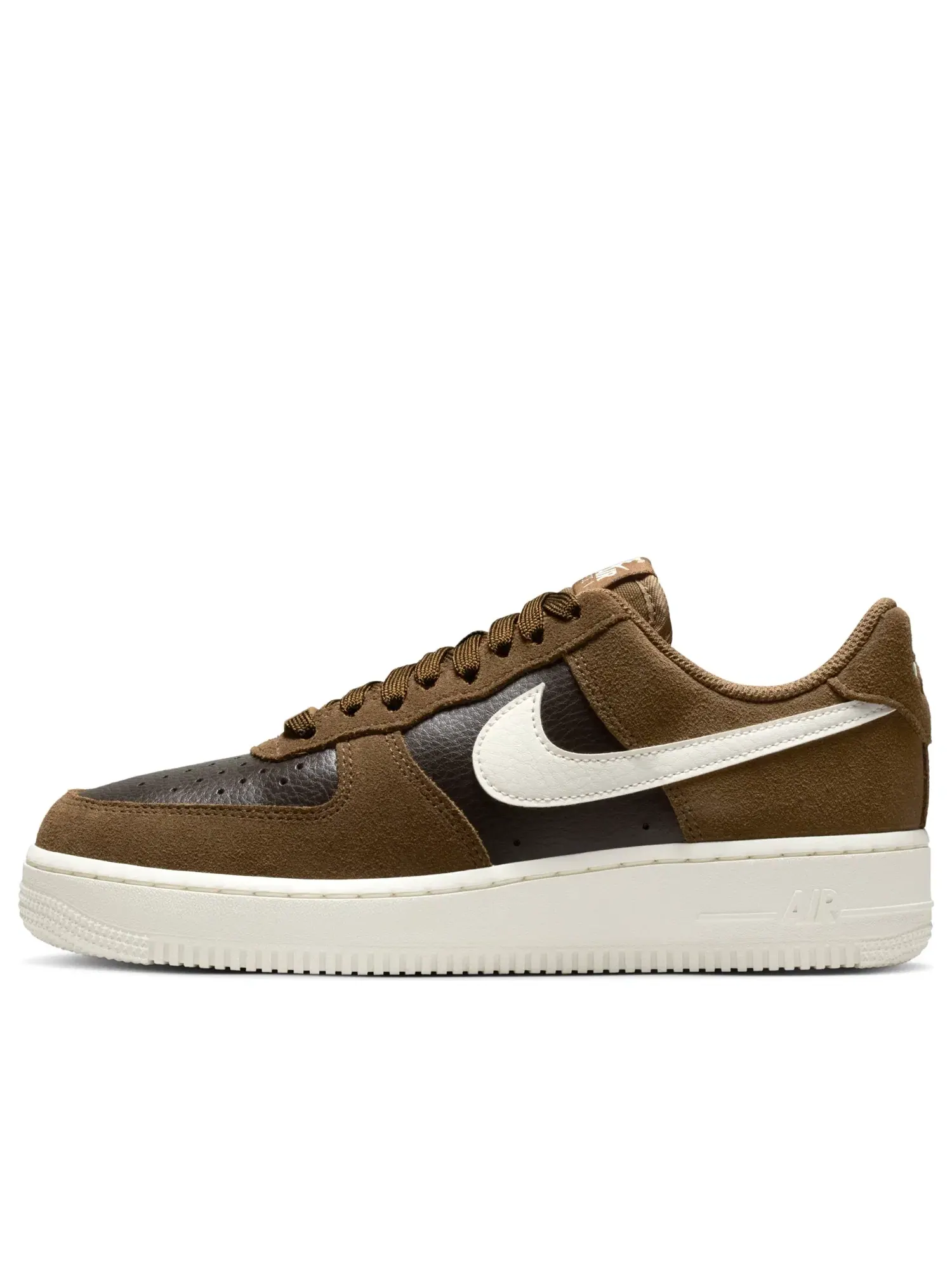 Мужские кроссовки Nike Air Force 1 07 с закрытой шнуровкой — изображение 1 из 7, коричневый
