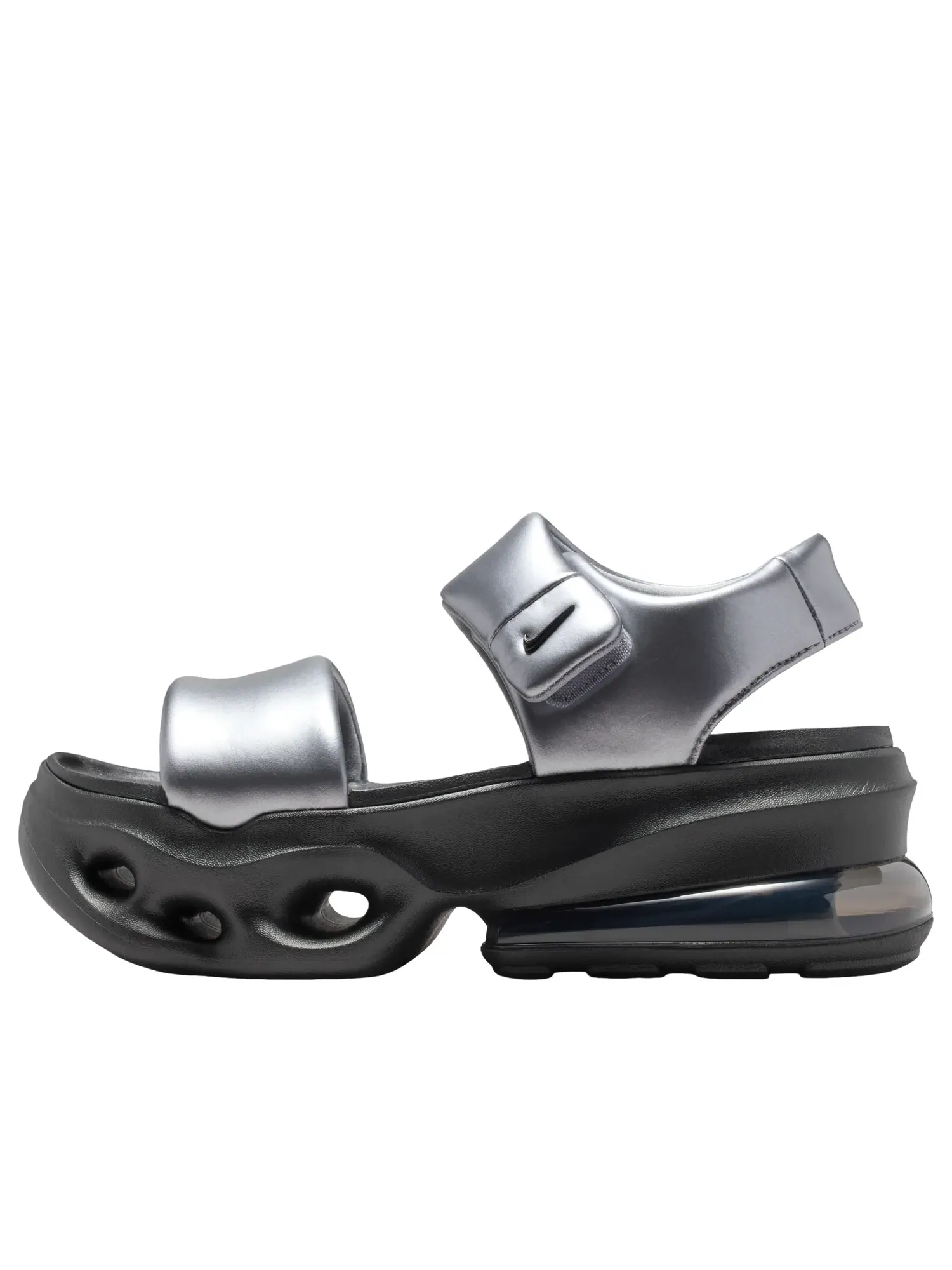 (WMNS) Сандалии Nike Air Max Halo 'Metallic Cool Grey Black' — изображение 1 из 6, серебряный