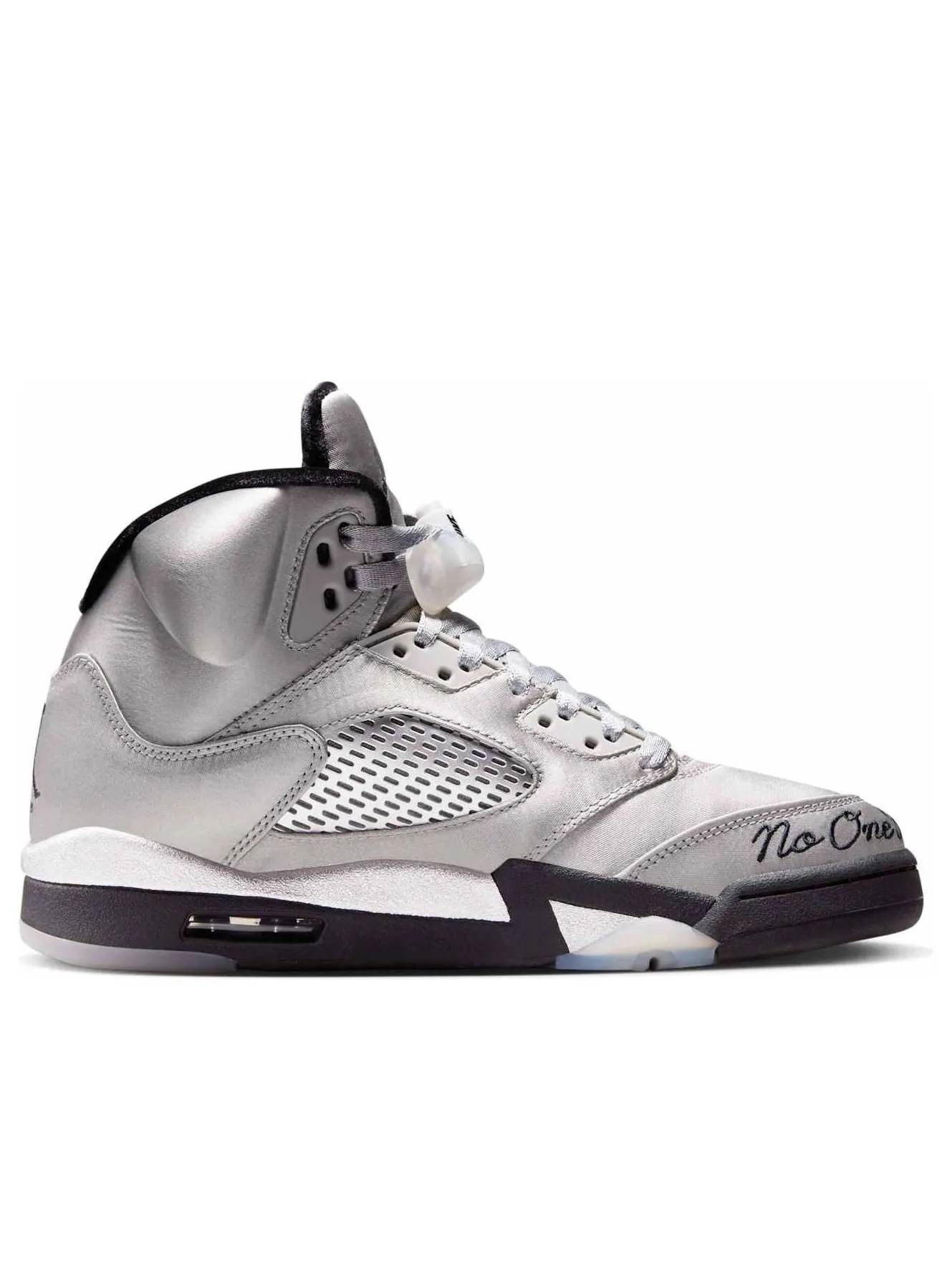 Кроссовки (WMNS) Air Jordan 5 Retro 'Wings' — изображение 6 из 6, серебряный