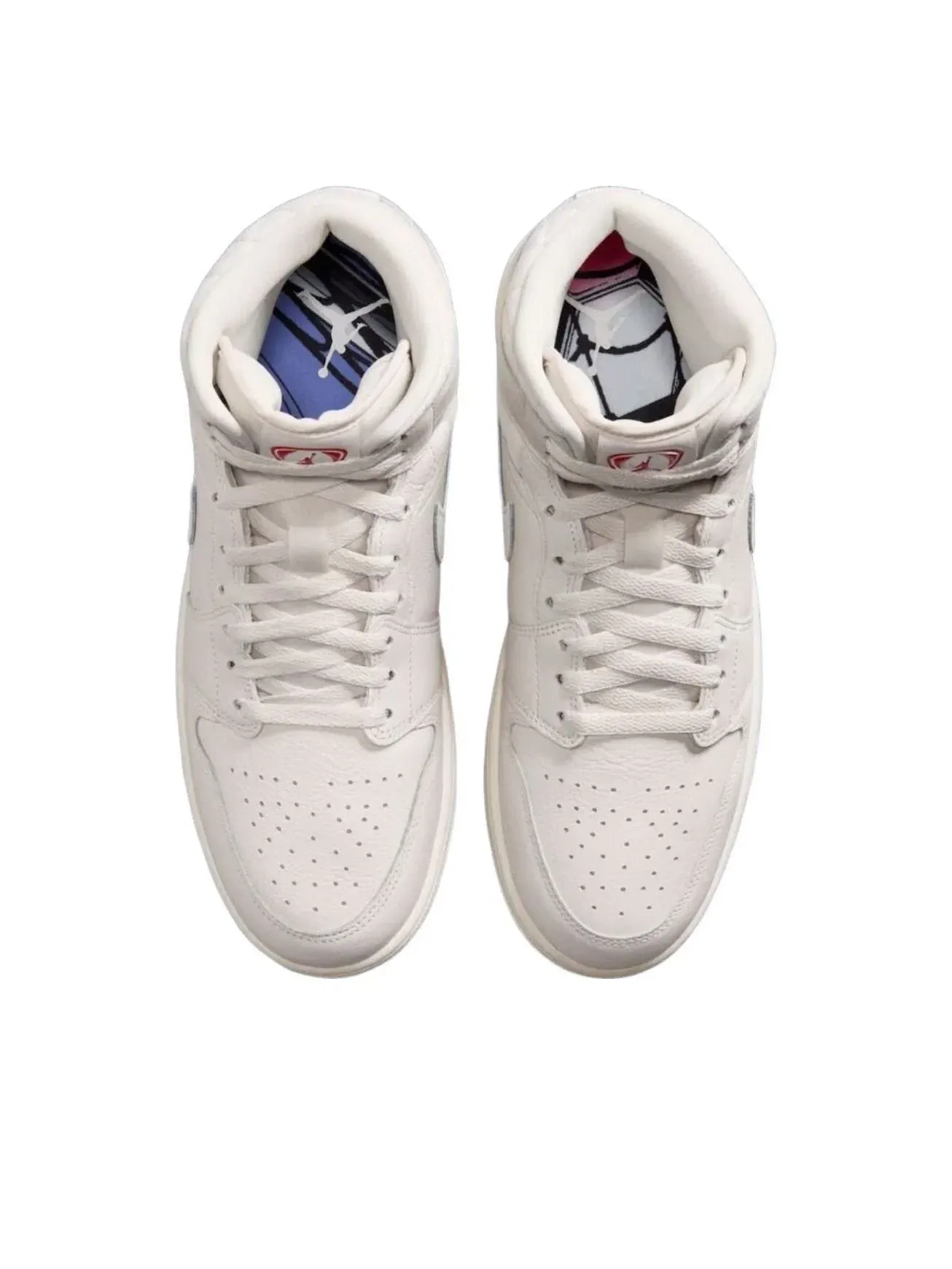 Мужские кроссовки с кожаным верхом Air Jordan 1 Mid Brazil Football — изображение 3 из 5, белый