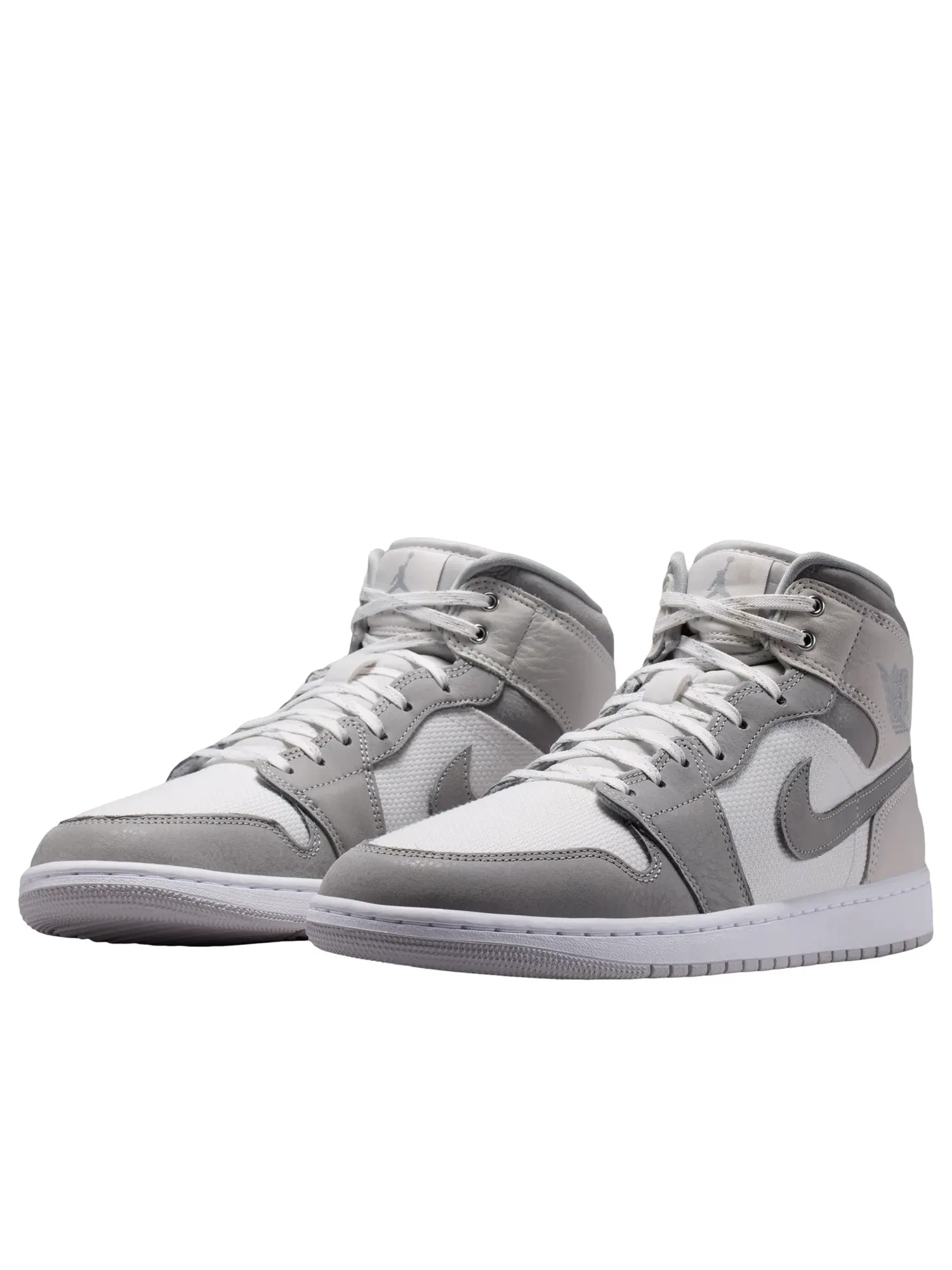 Мужские кроссовки с высоким верхом Air Jordan 1 Mid Summit White — изображение 4 из 6, белый