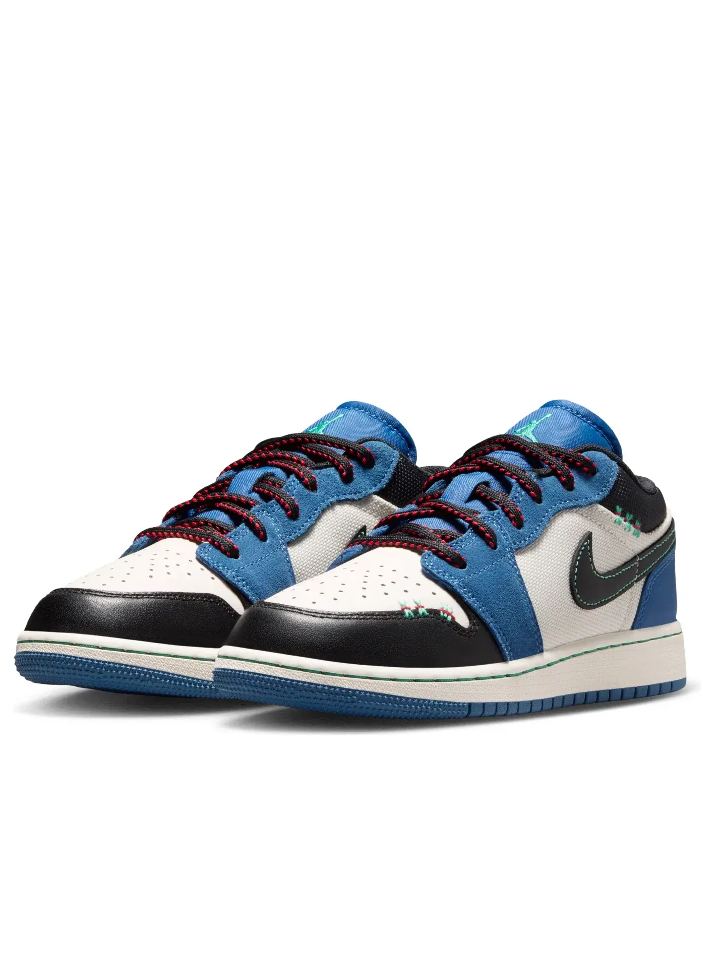 Детские кроссовки с шнуровкой Air Jordan 1 Low SE — изображение 5 из 7, синий