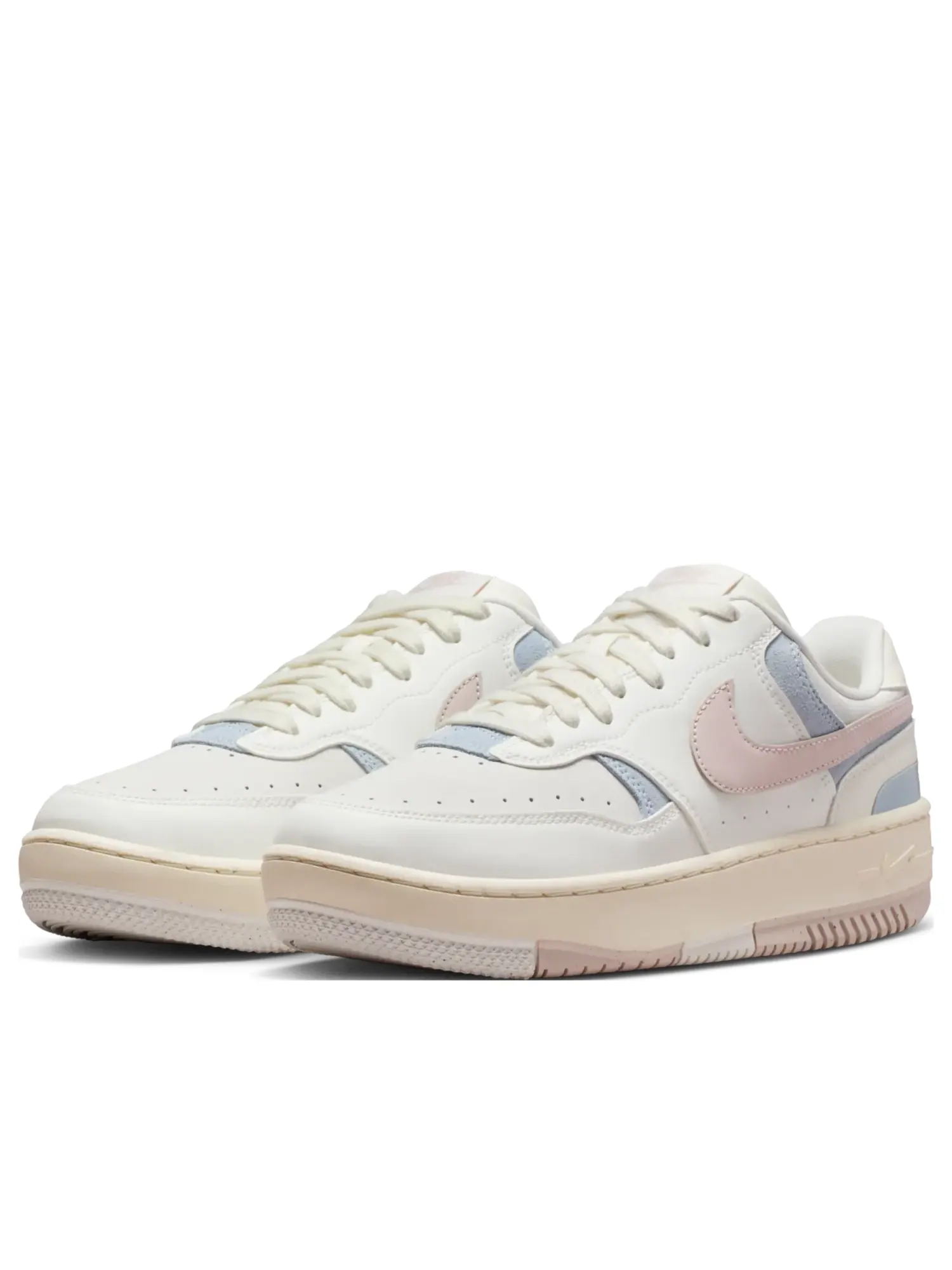 Кроссовки (WMNS) Nike Gamma Force 'Sail Silt Red Armory Blue' — изображение 4 из 6, бежевый