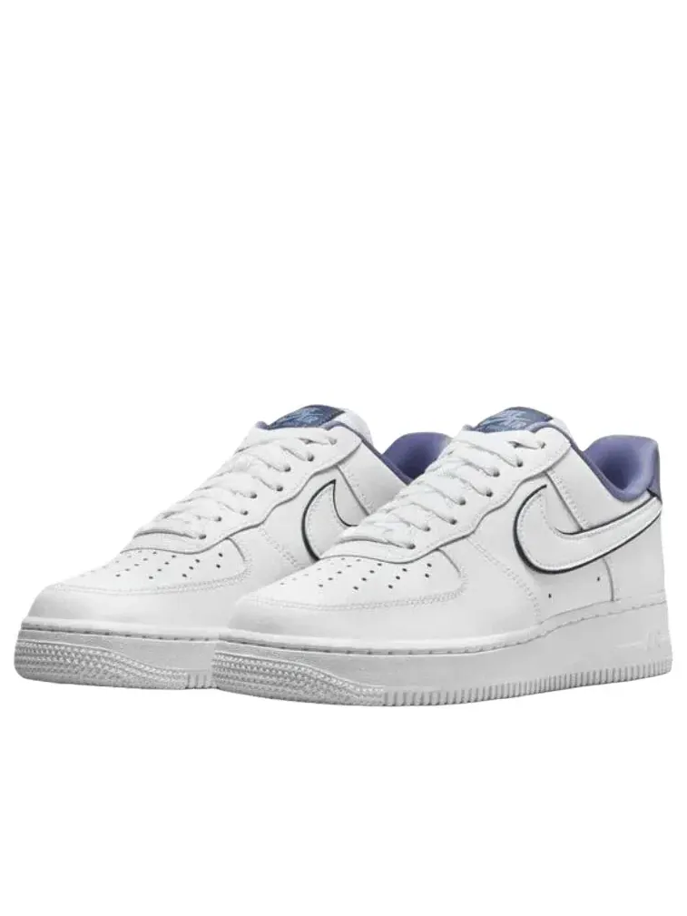 Кроссовки Nike Air Force 1 Low 'White World Indigo' IO4226-102 — изображение 3 из 6, белый