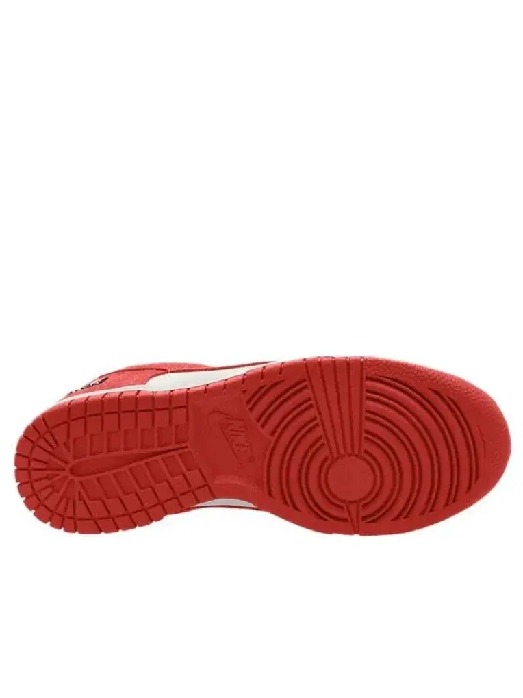 Женские кроссовки с кожаным верхом Nike Dunk Low Sail Light Crimson — изображение 3 из 3, красный