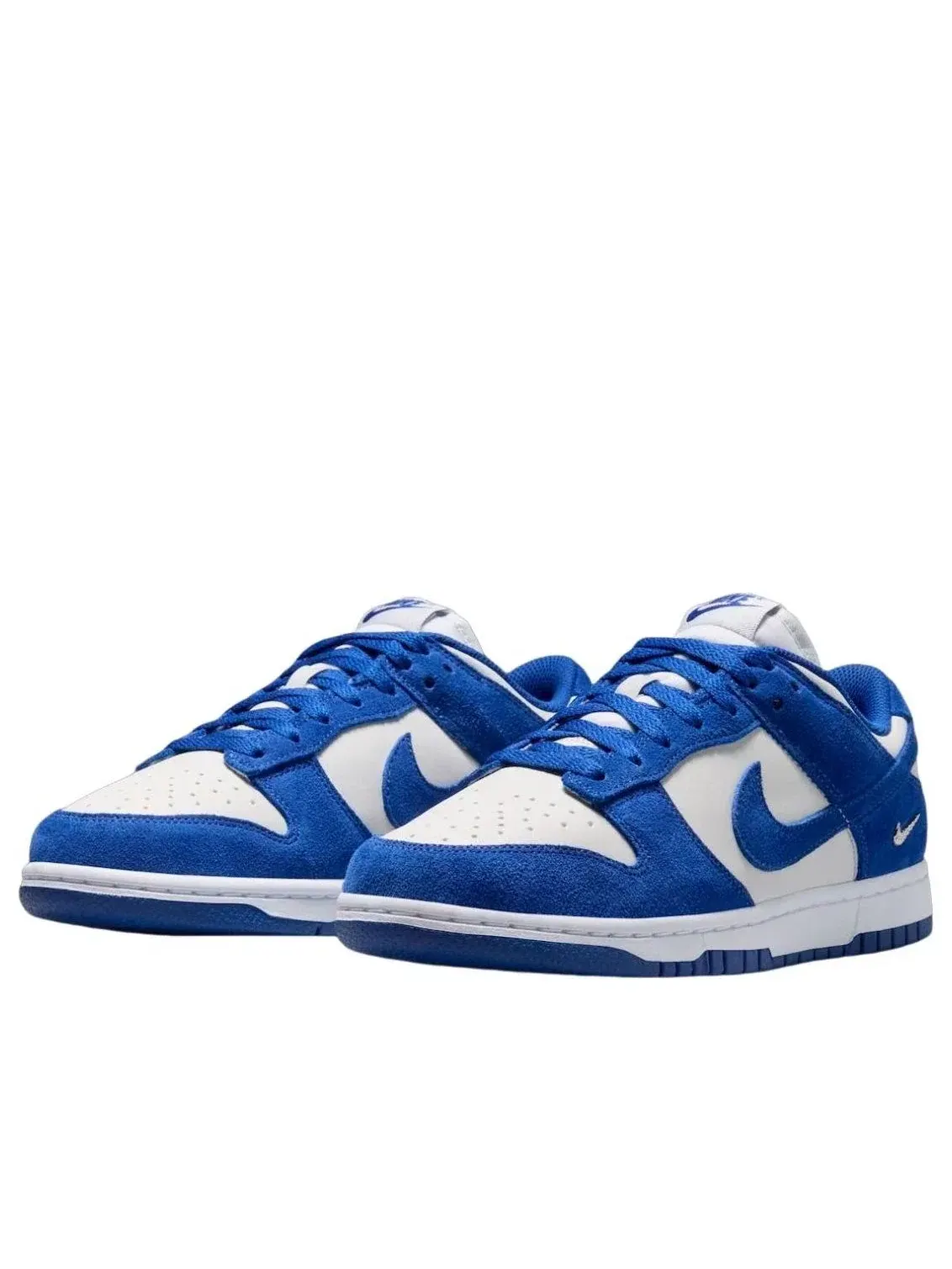 Женские кроссовки с кожаным верхом Dunk Low Old Royal Nike — изображение 2 из 5, синий