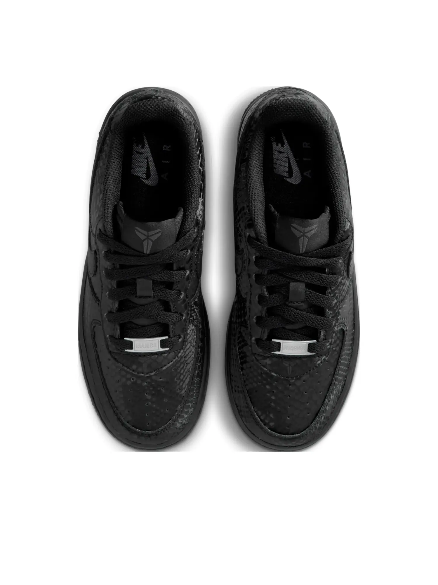 Кроссовки (GS) Nike Air Force 1 Low 'Kobe Bryant - Black' — изображение 2 из 6, черный