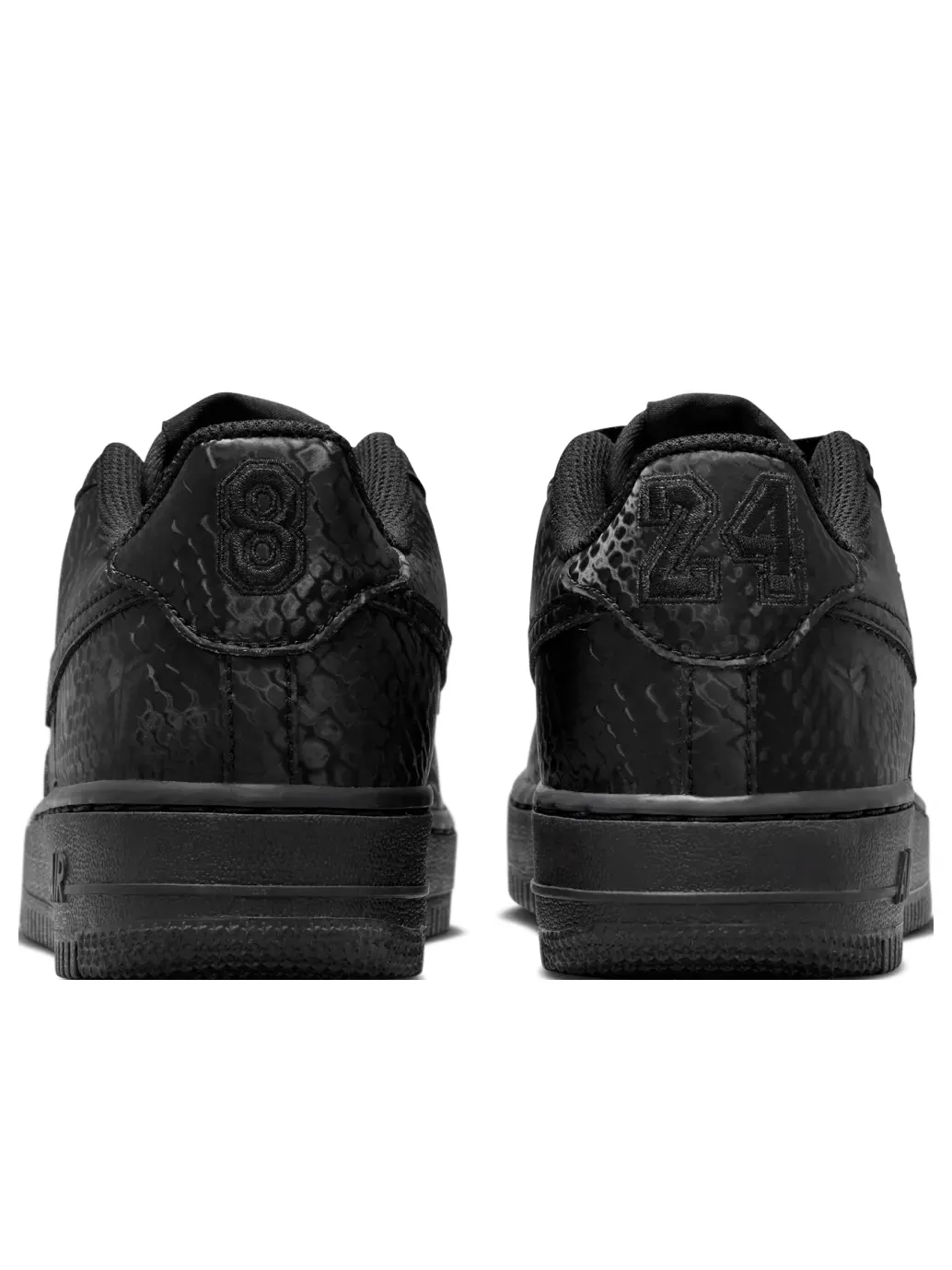 Кроссовки (GS) Nike Air Force 1 Low 'Kobe Bryant - Black' — изображение 3 из 6, черный