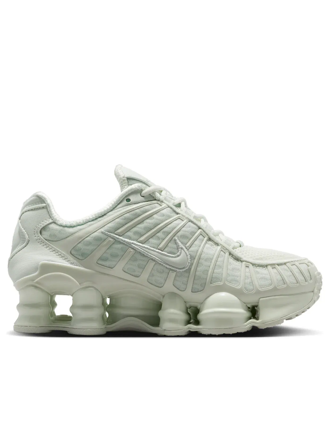 Кроссовки Nike Shox TL 'Spruce Aura Light Silver' IO4645-006 — изображение 2 из 7, зеленый