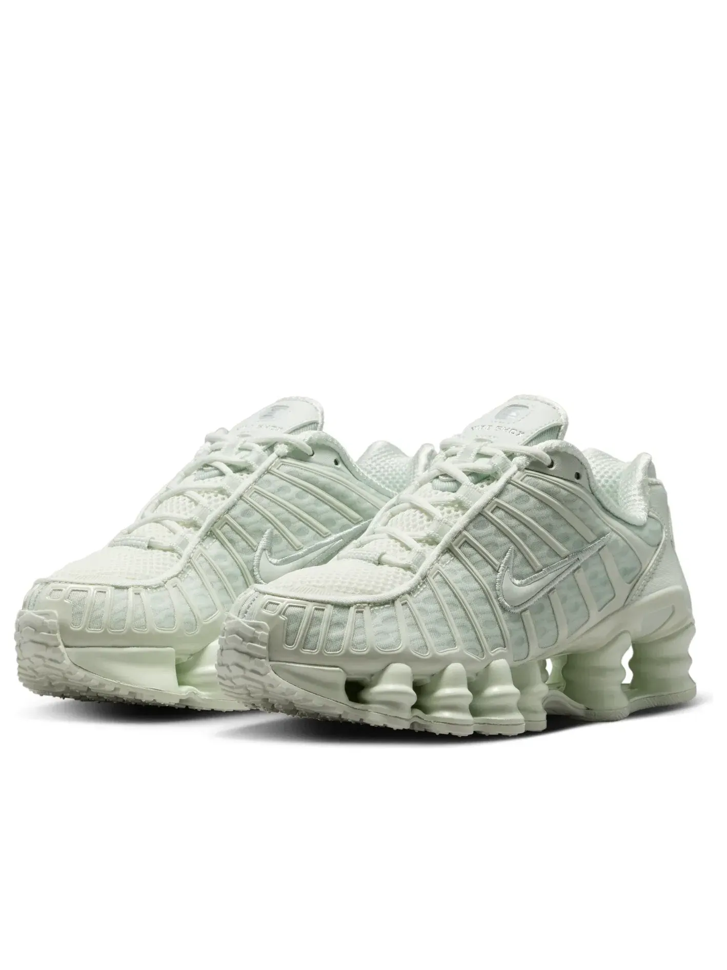 Кроссовки Nike Shox TL 'Spruce Aura Light Silver' IO4645-006 — изображение 5 из 7, зеленый