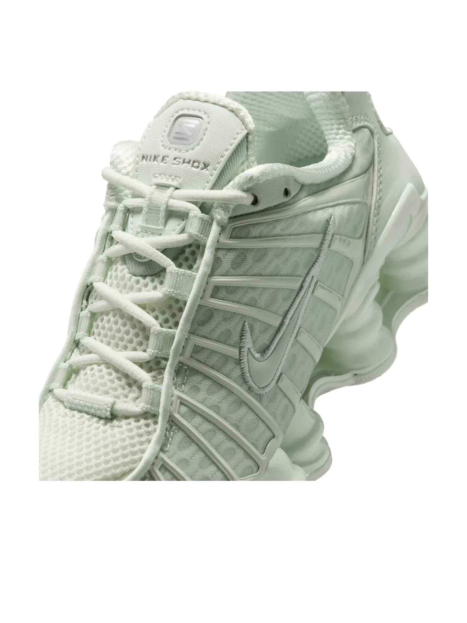 Кроссовки Nike Shox TL 'Spruce Aura Light Silver' IO4645-006 — изображение 6 из 7, зеленый