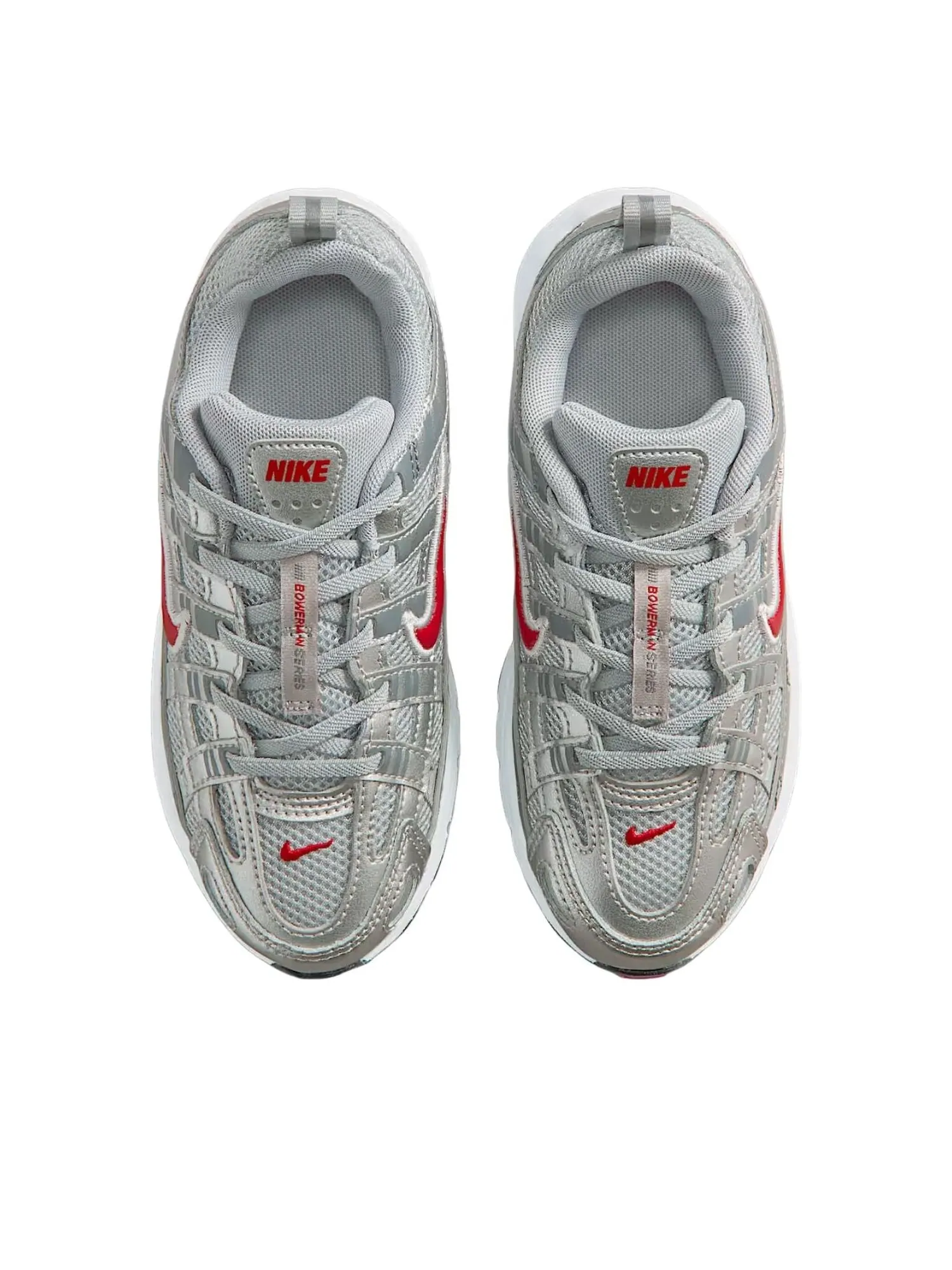 (PS) Nike P-6000 'Metallic Silver Cool Gray Fitness Red' — изображение 2 из 6