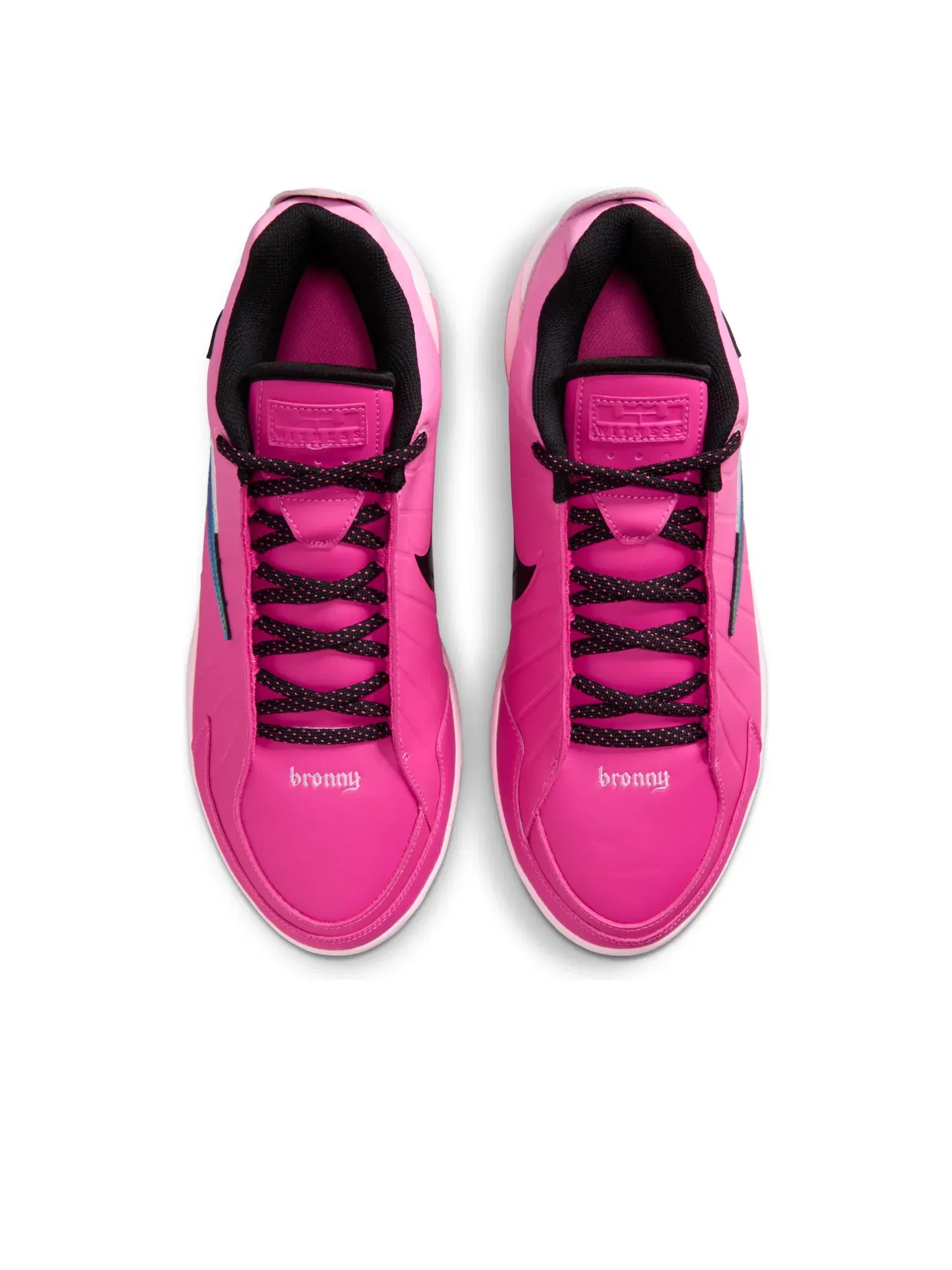 Мужские кроссовки для баскетбола с низким верхом Lebron Witness 9 Nike — изображение 3 из 7, розовый