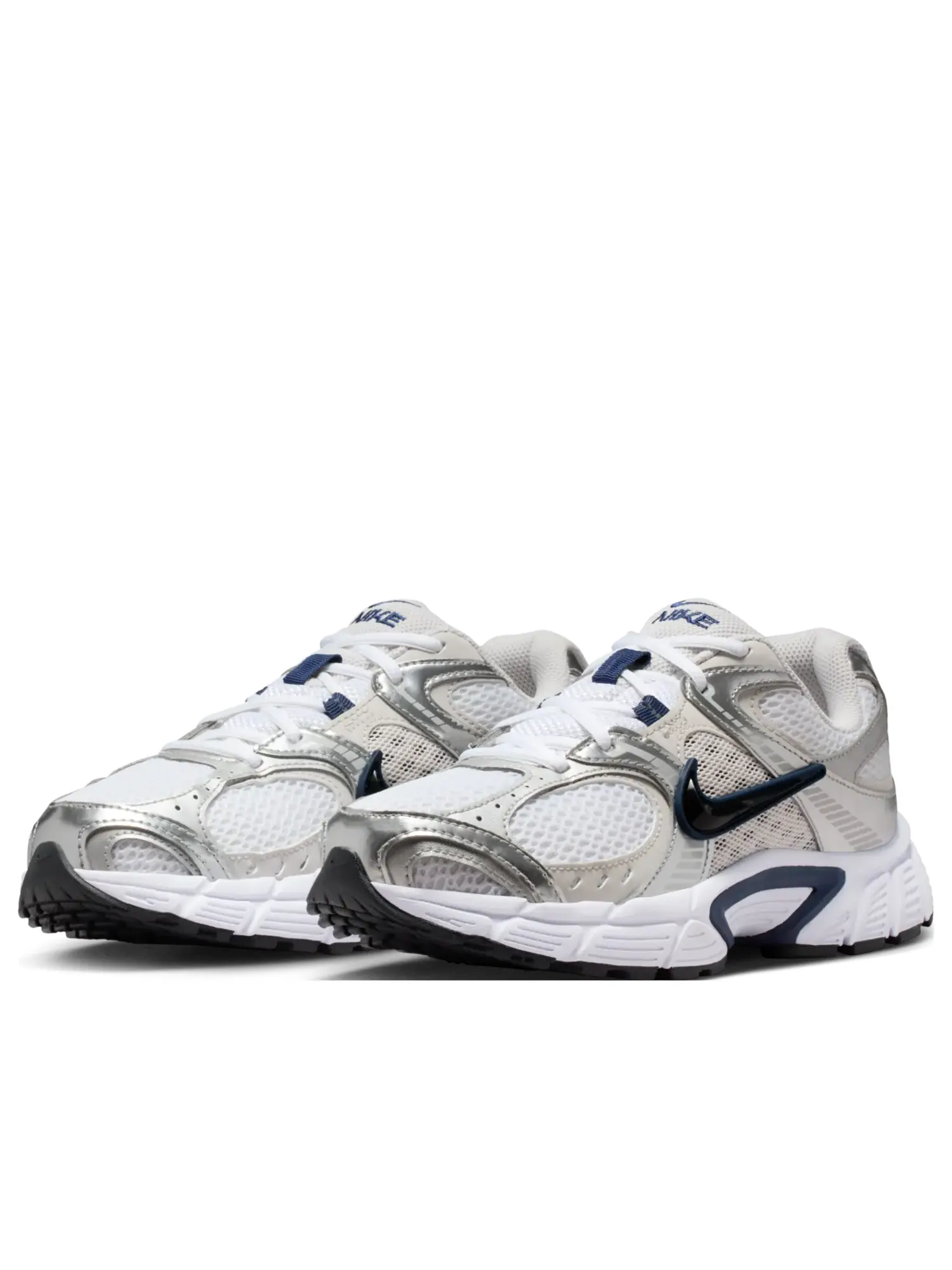 Кроссовки (WMNS) Nike V5 RNR 'Metallic Silver Black Navy' — изображение 4 из 6, серебряный
