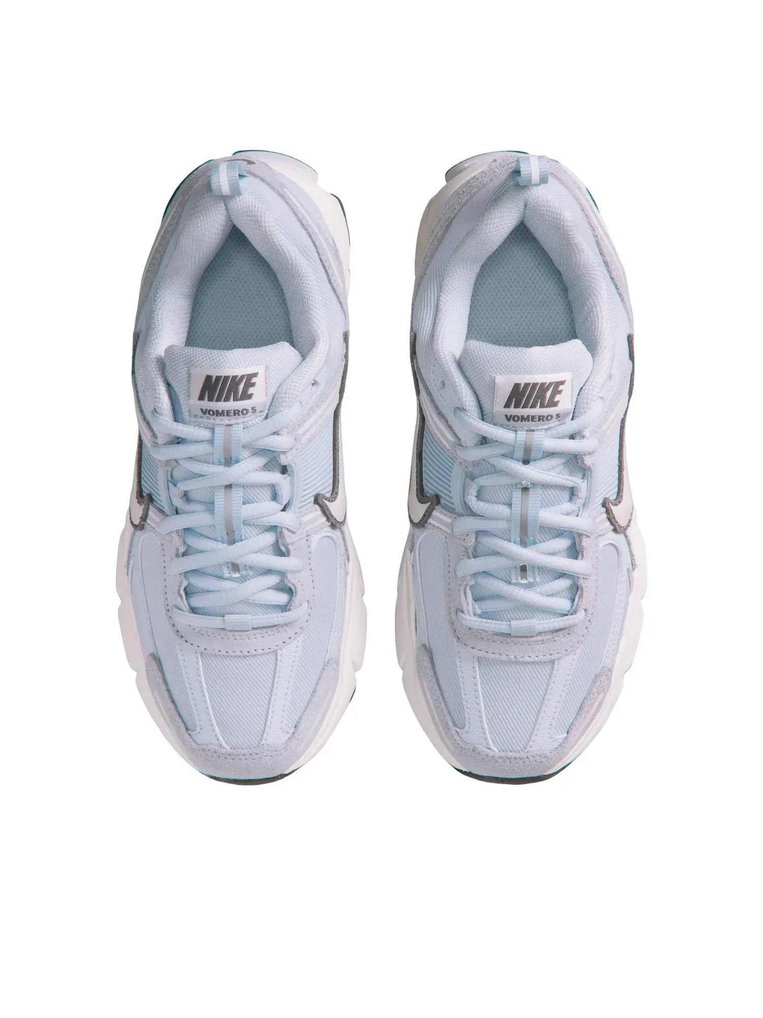 Кроссовки (GS) Nike Air Zoom Vomero 5 'Football Grey Pencil Point Summit White' — изображение 2 из 6, синий