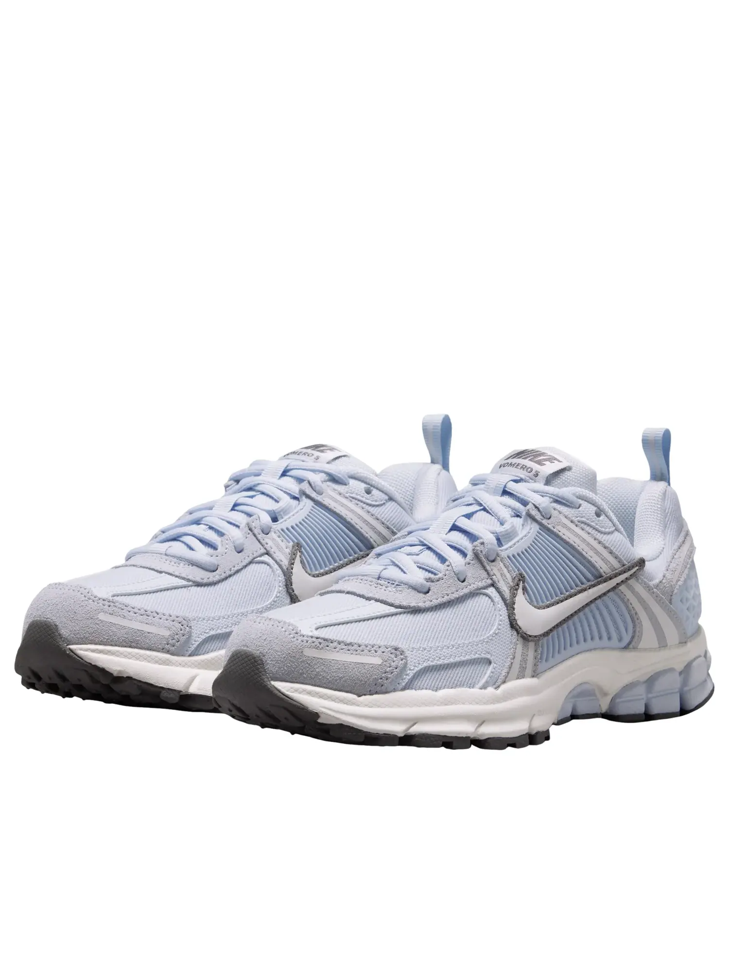 Кроссовки (GS) Nike Air Zoom Vomero 5 'Football Grey Pencil Point Summit White' — изображение 4 из 6, синий