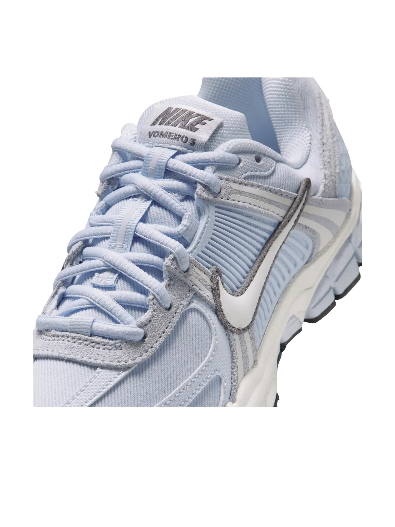 Кроссовки (GS) Nike Air Zoom Vomero 5 'Football Grey Pencil Point Summit White' — изображение 5 из 6, синий