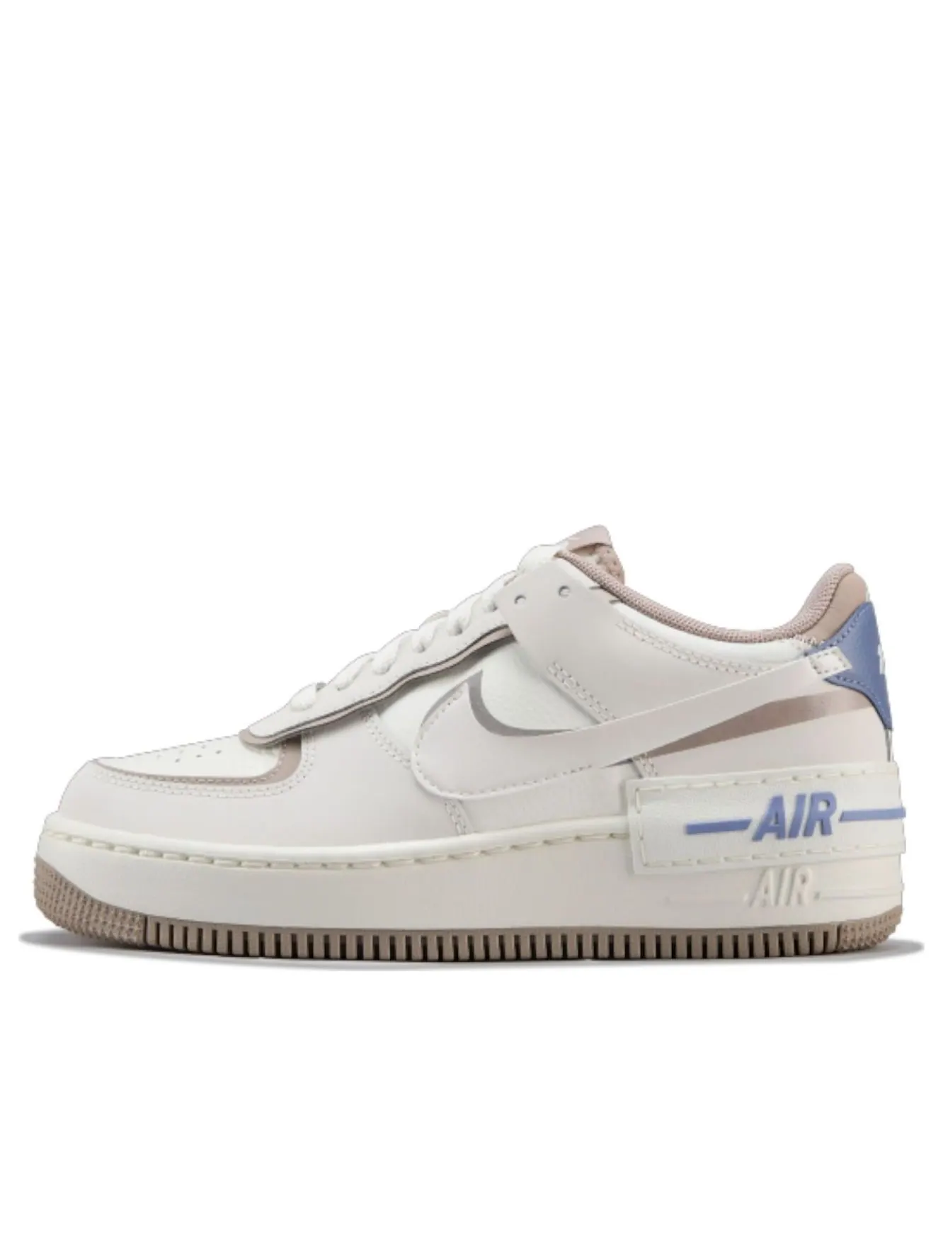 Кроссовки (WMNS) Nike Air Force 1 Shadow 'Sail Phantom World Indigo' — изображение 1 из 6, мульти