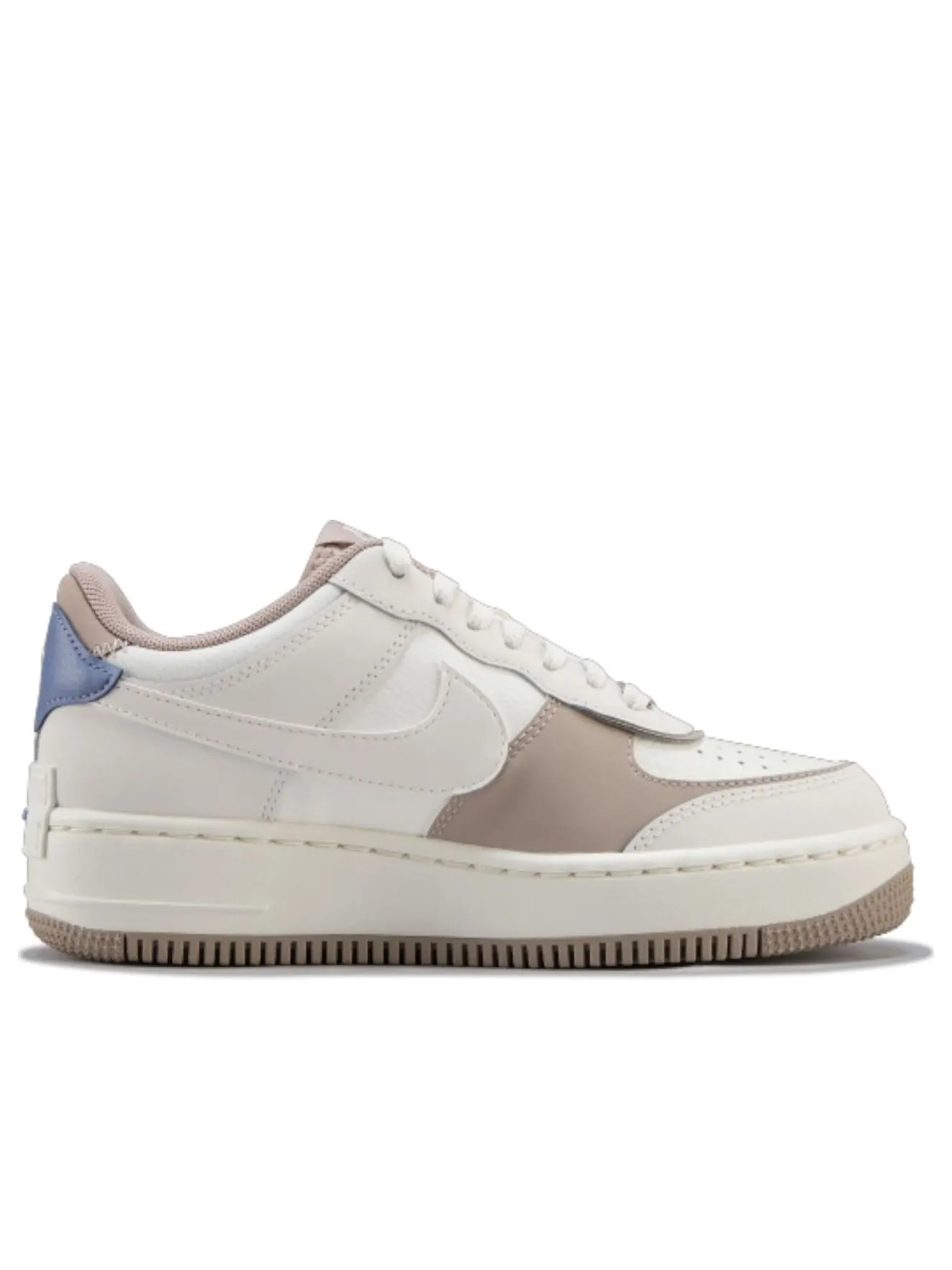 Кроссовки (WMNS) Nike Air Force 1 Shadow 'Sail Phantom World Indigo' — изображение 2 из 6, мульти