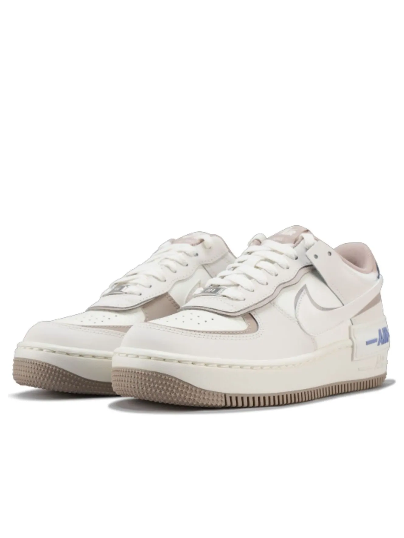 Кроссовки (WMNS) Nike Air Force 1 Shadow 'Sail Phantom World Indigo' — изображение 4 из 6, мульти