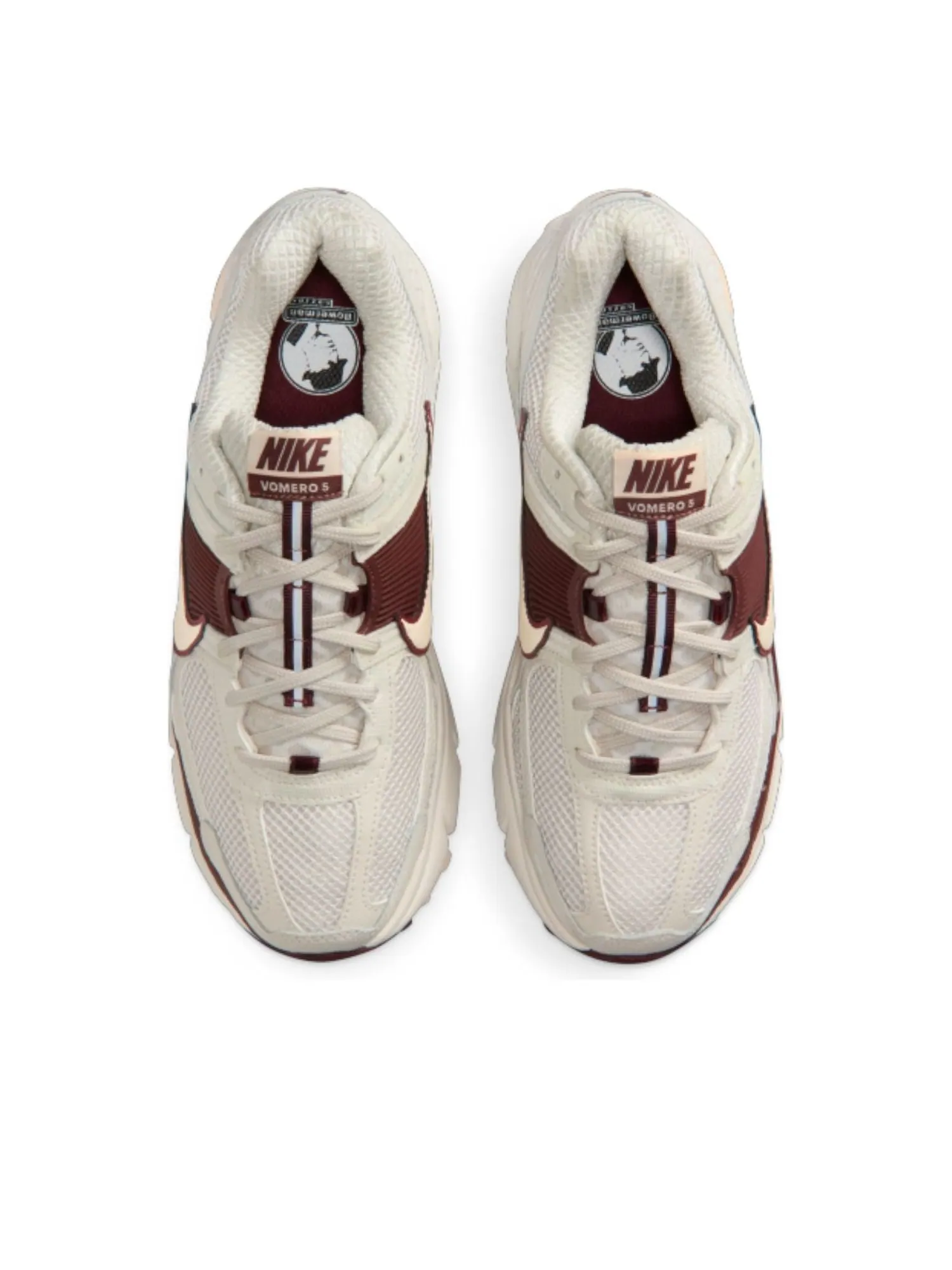 Кроссовки (WMNS) Nike Zoom Vomero 5 'Phantom Grey Pearl White' — изображение 3 из 5, серый