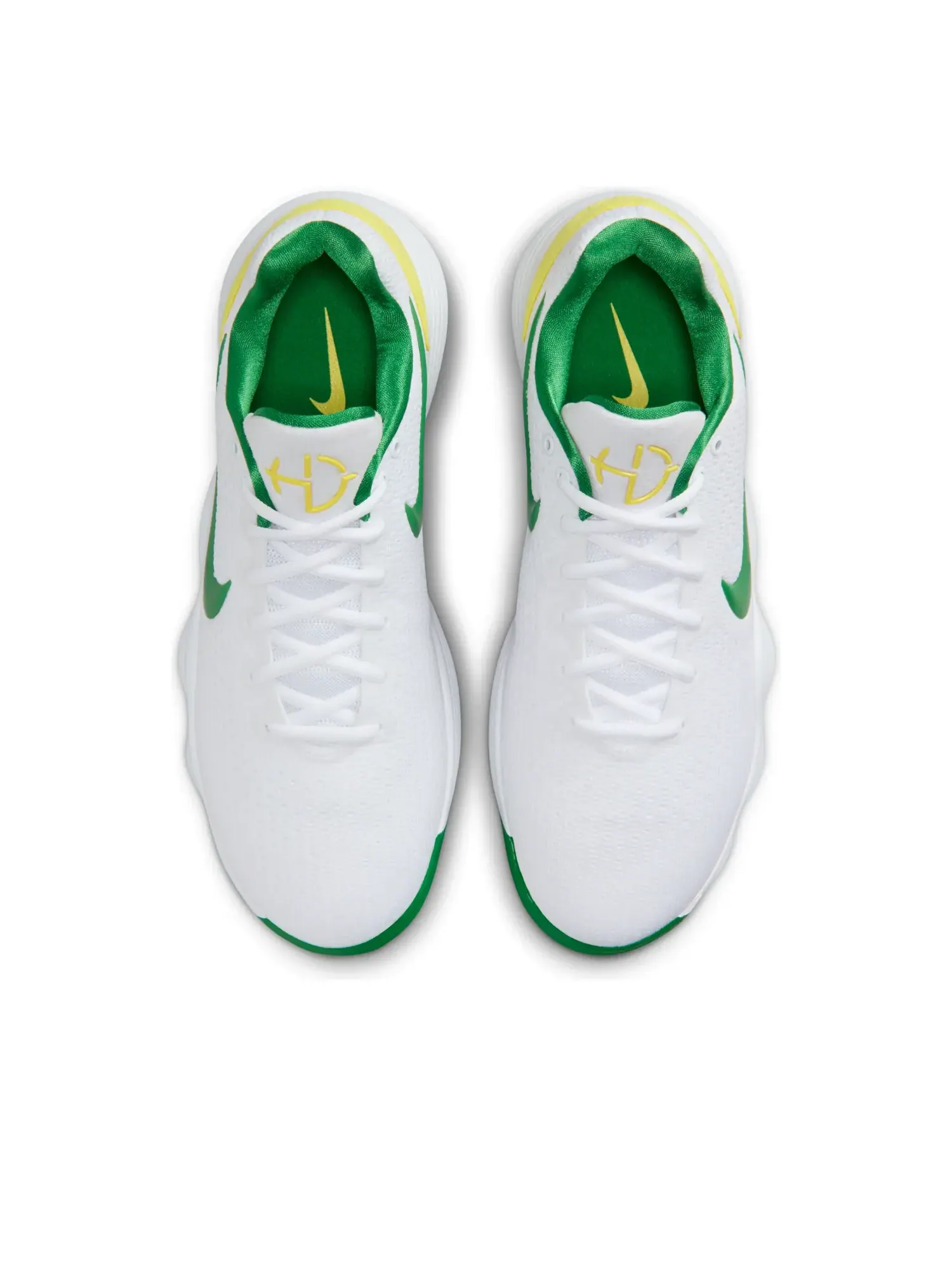 Кроссовки Nike Hyperdunk 2017 Low 'White Green' — изображение 2 из 8, белый