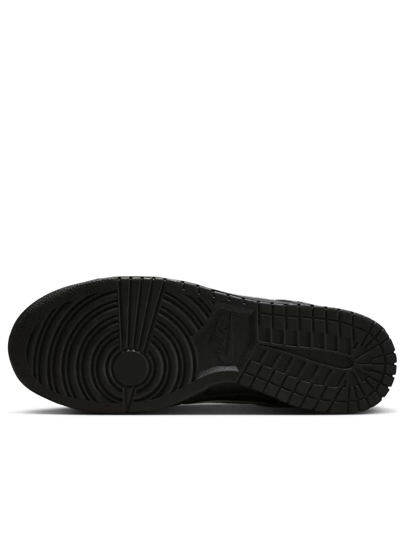 Кроссовки Nike Dunk Low 'Black White Swoosh' — изображение 5 из 6, черный