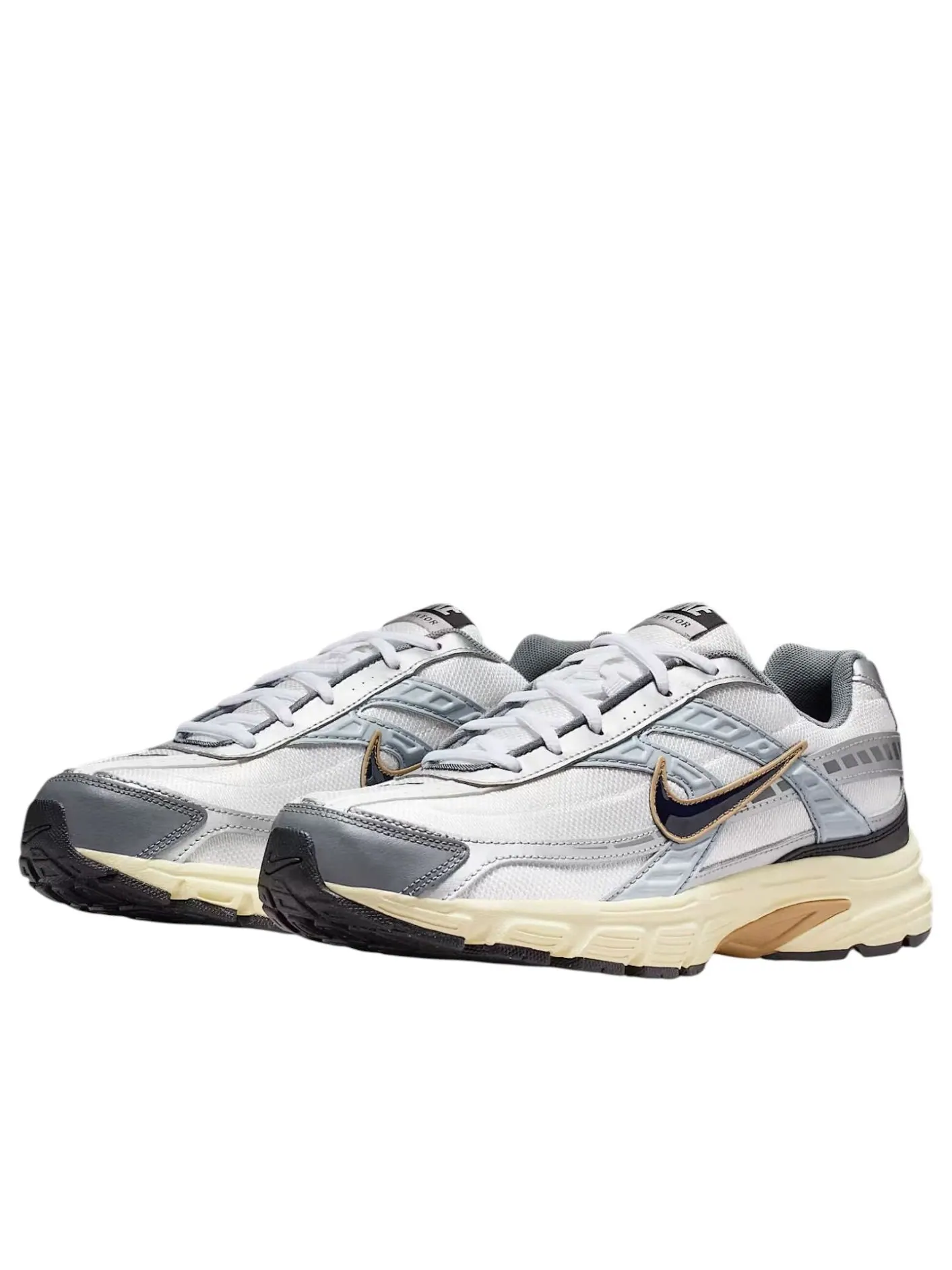 Nike Initiator 'Summit White Coconut Milk Metallic Silver Black' — изображение 3 из 6