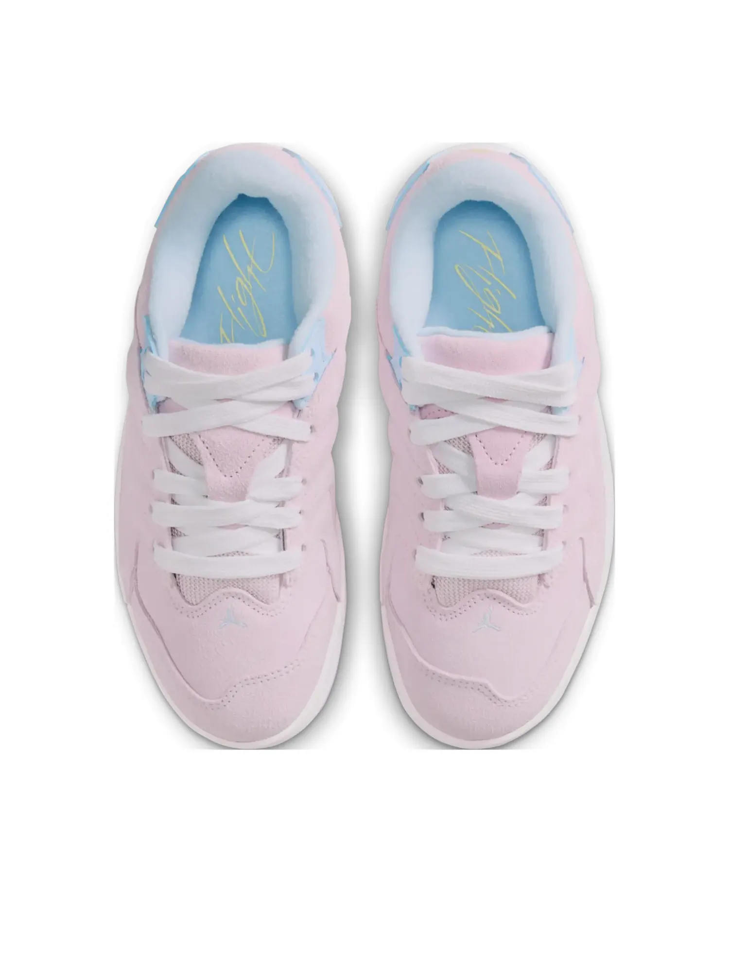 Кроссовки (GS) Air Jordan Session 'Pink Foam Celestine Blue' — изображение 4 из 7, розовый