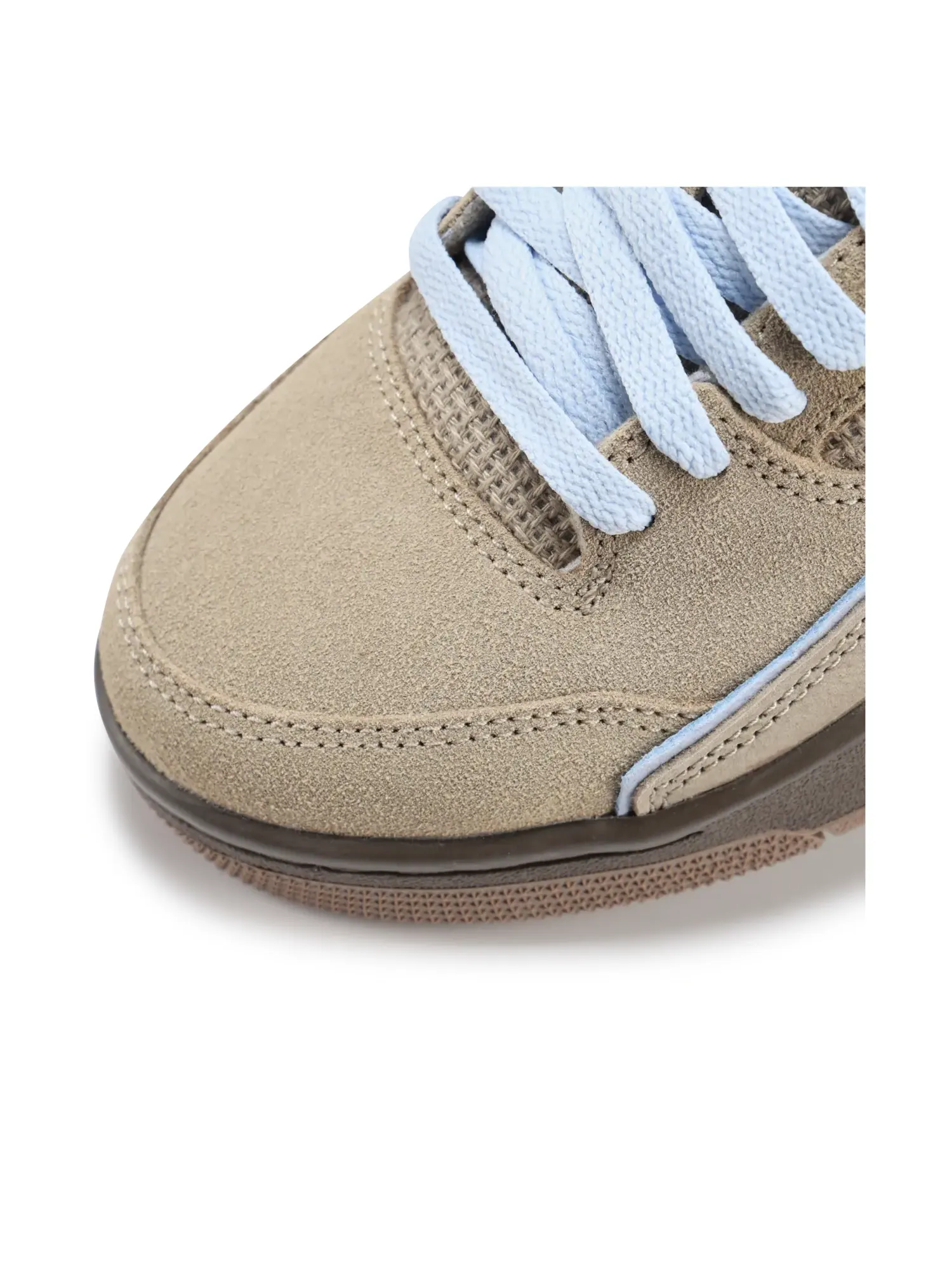 Кроссовки (WMNS) Air Jordan Flight Court 'Khaki Ironstone Hydrogen Blue' — изображение 5 из 7, коричневый