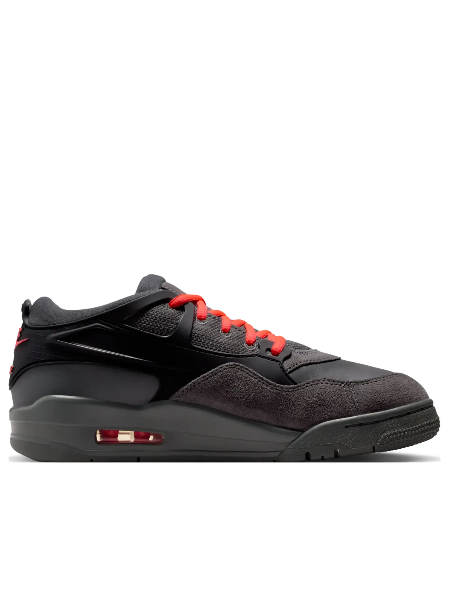 Кроссовки (WMNS) Air Jordan 4 RM 'Iron Grey Hot Lava Black' — изображение 2 из 7, серый