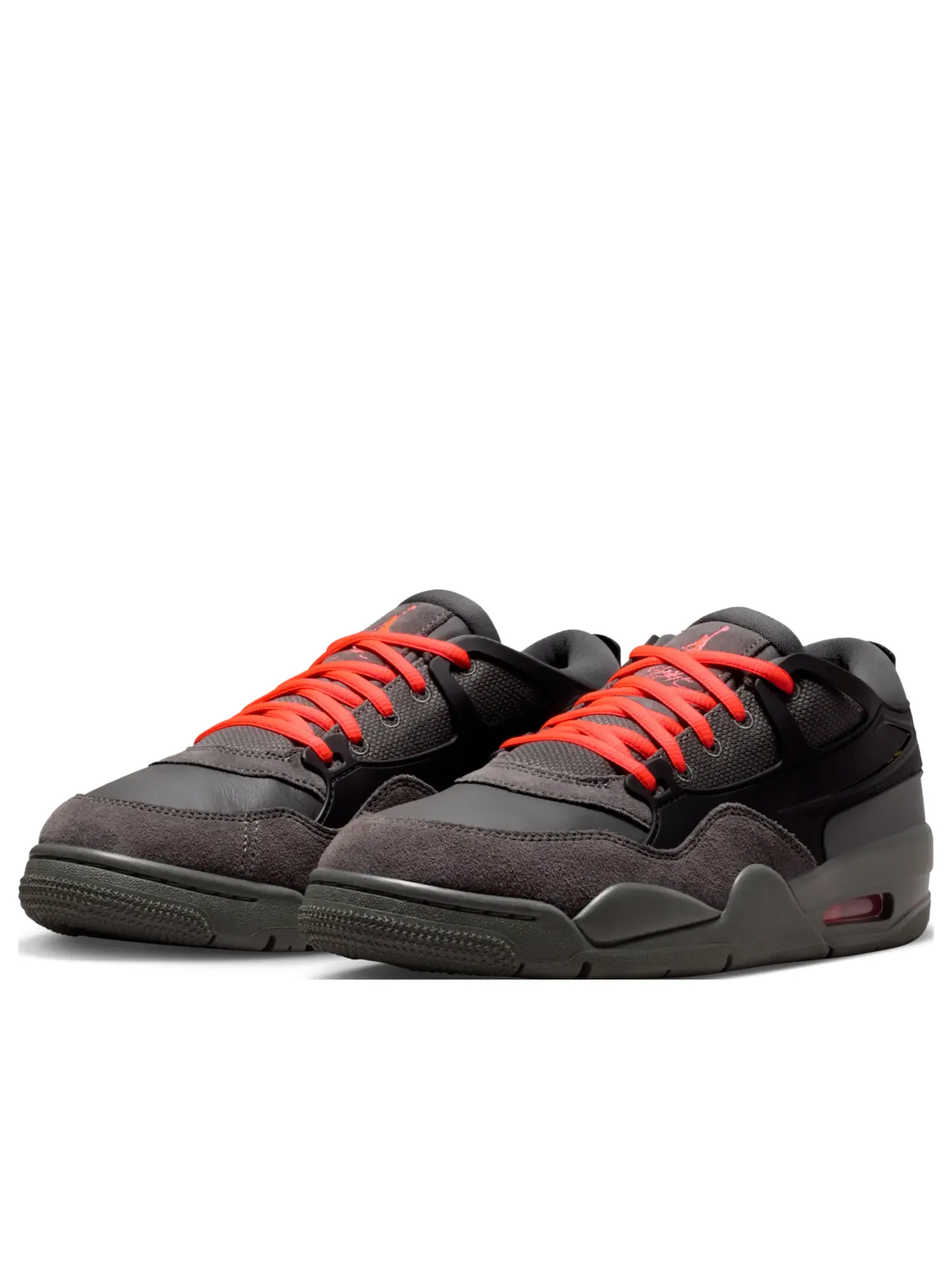Кроссовки (WMNS) Air Jordan 4 RM 'Iron Grey Hot Lava Black' — изображение 3 из 7, серый