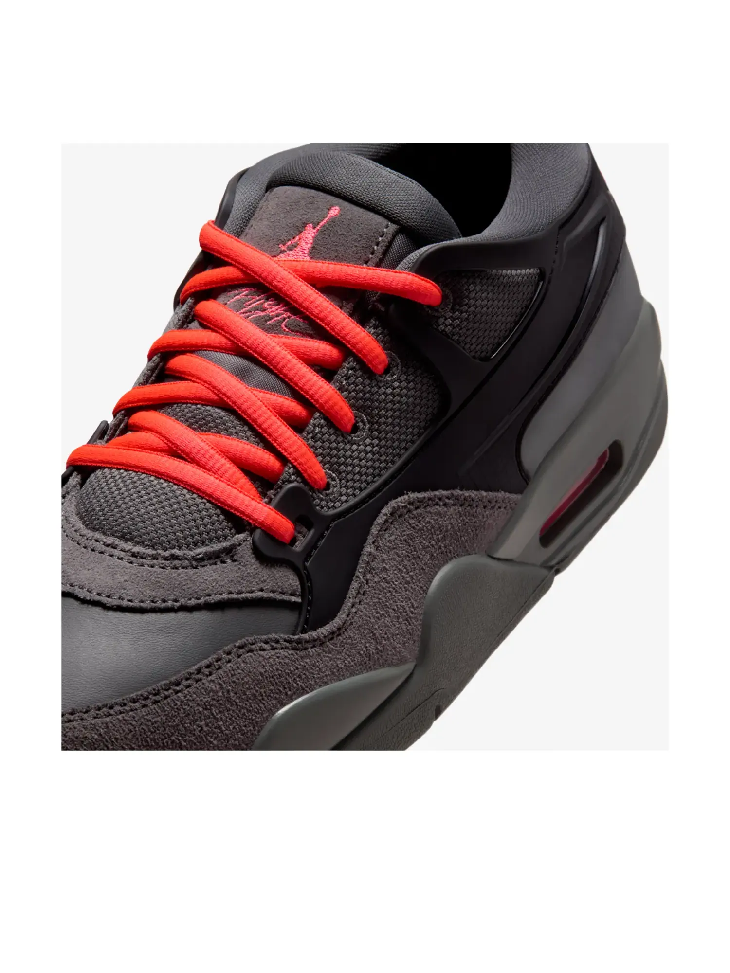 Кроссовки (WMNS) Air Jordan 4 RM 'Iron Grey Hot Lava Black' — изображение 7 из 7, серый