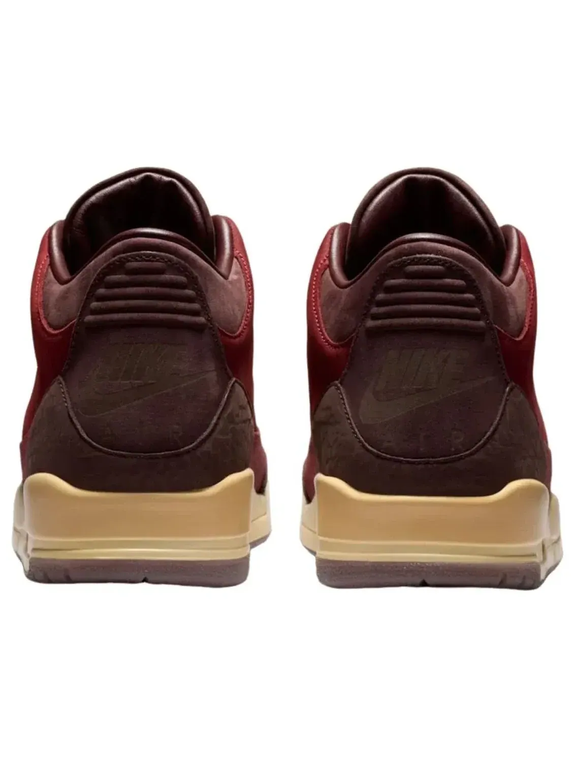Кроссовки Air Jordan 3 OG 'Bin 23' IO7744-600 — изображение 4 из 5, бордовый