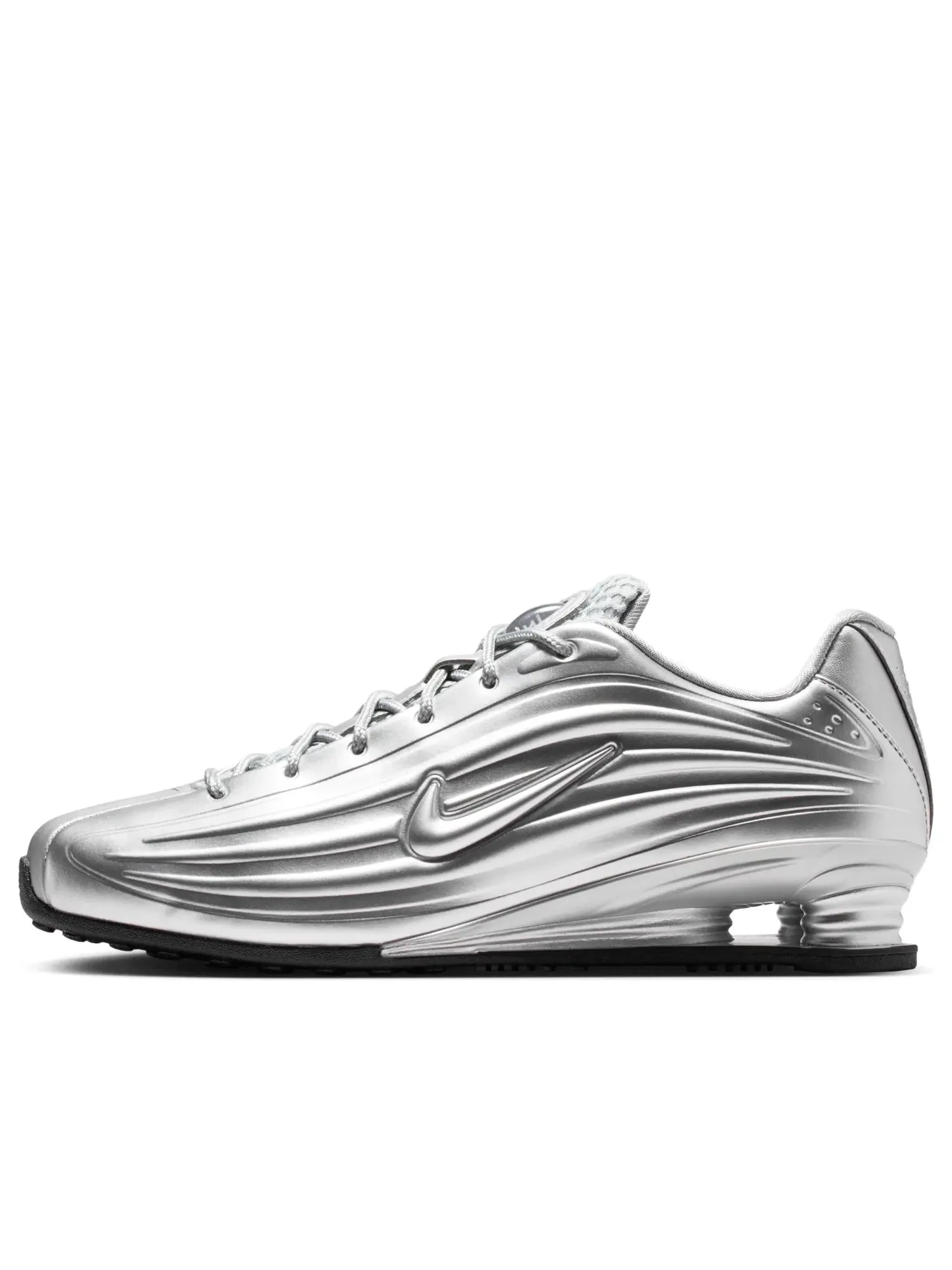 Кроссовки Nike Shox Z 'Metallic Silver Black' IO7843-002 — изображение 1 из 6, серебряный