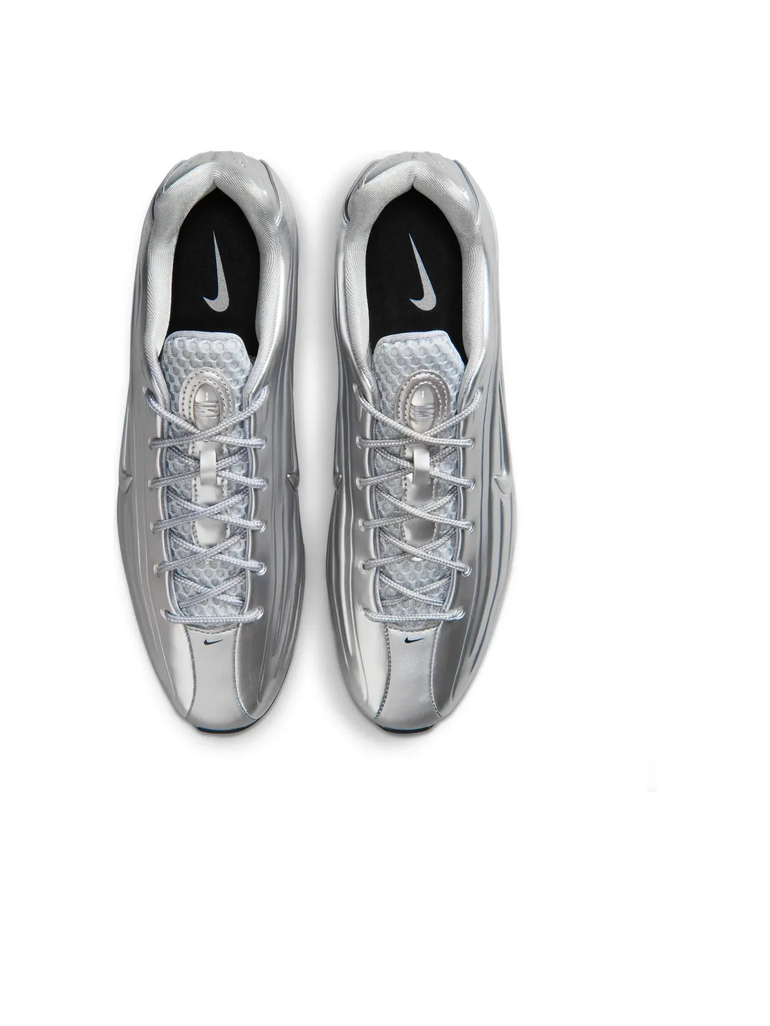 Кроссовки Nike Shox Z 'Metallic Silver Black' IO7843-002 — изображение 2 из 6, серебряный