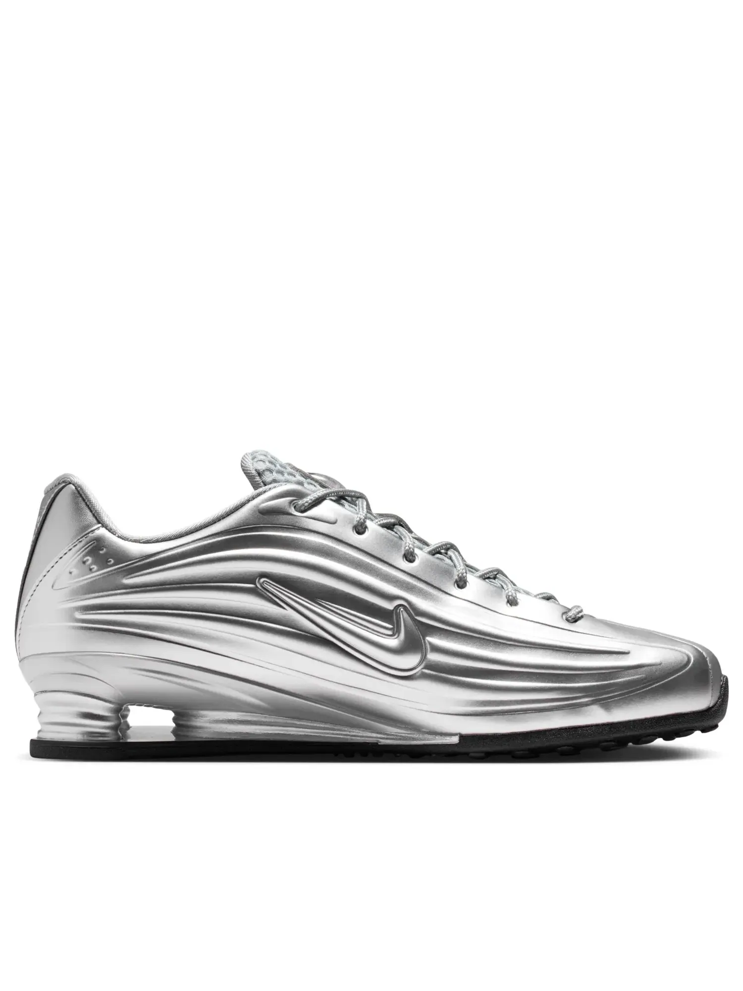 Кроссовки Nike Shox Z 'Metallic Silver Black' IO7843-002 — изображение 6 из 6, серебряный