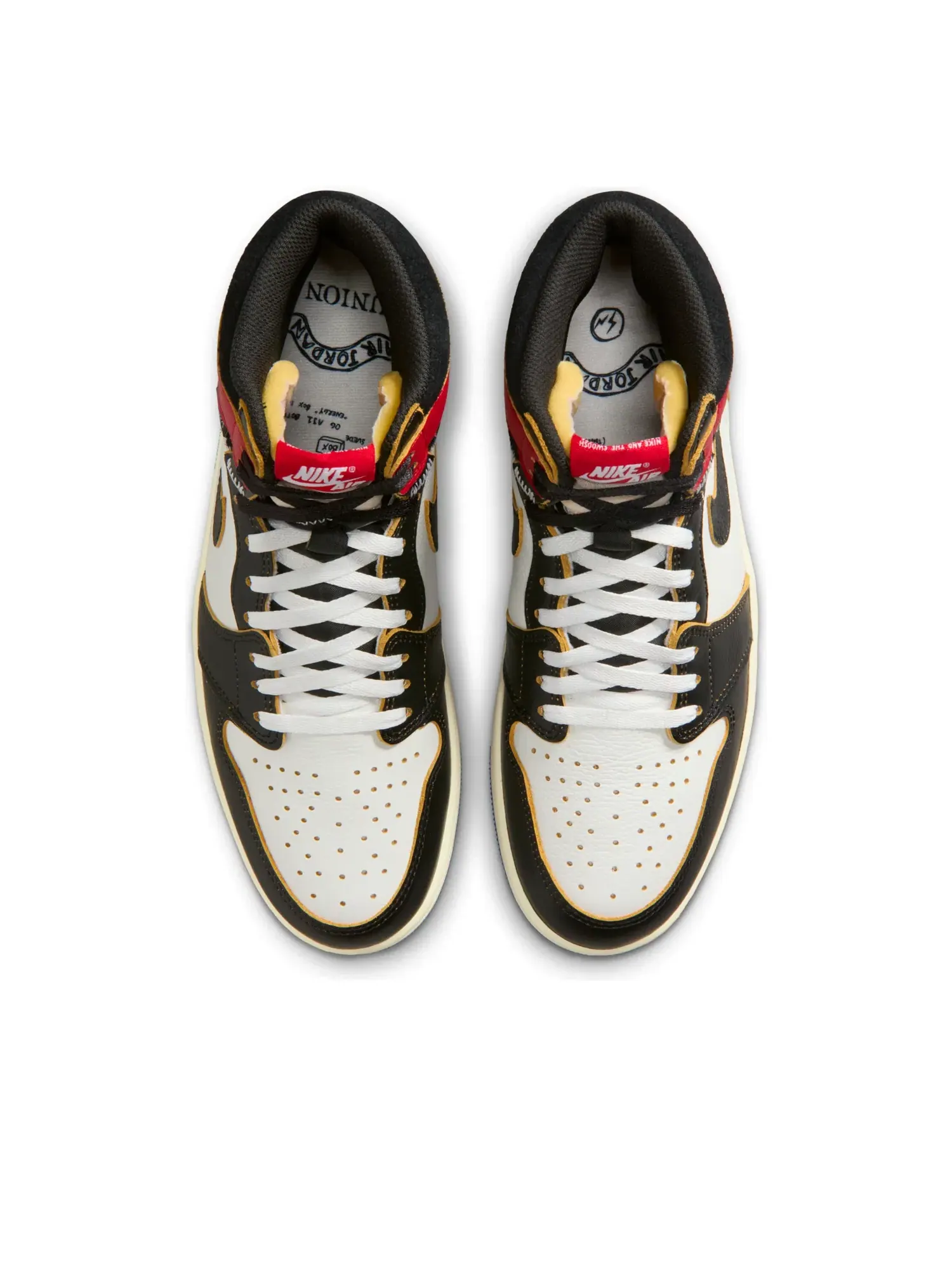 Кроссовки Air Jordan 1 Retro High x Fragment x Union LA OG SP 'Varsity Red Sport Royal' IO7847-002 — изображение 2 из 6