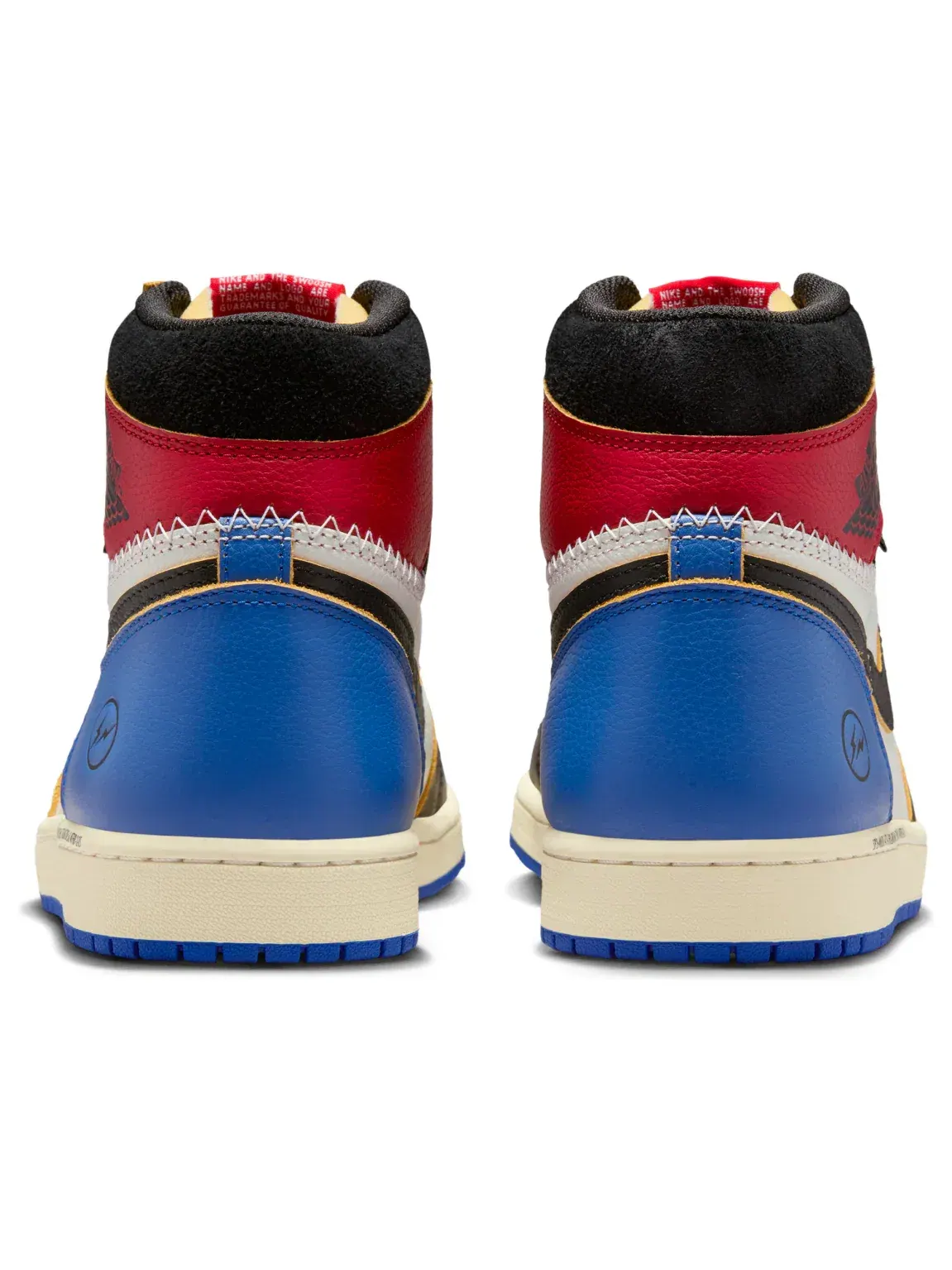 Кроссовки Air Jordan 1 Retro High x Fragment x Union LA OG SP 'Varsity Red Sport Royal' IO7847-002 — изображение 3 из 6